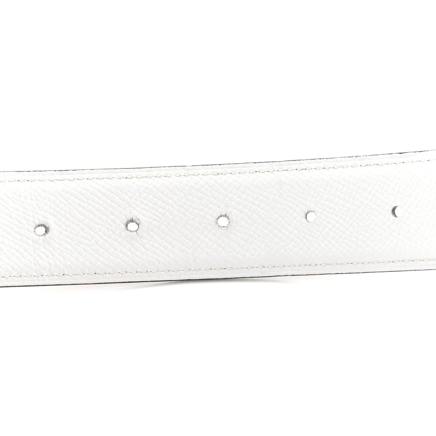 Epsom 32mm Belt Strap 95 38 Etoupe White - Image 4