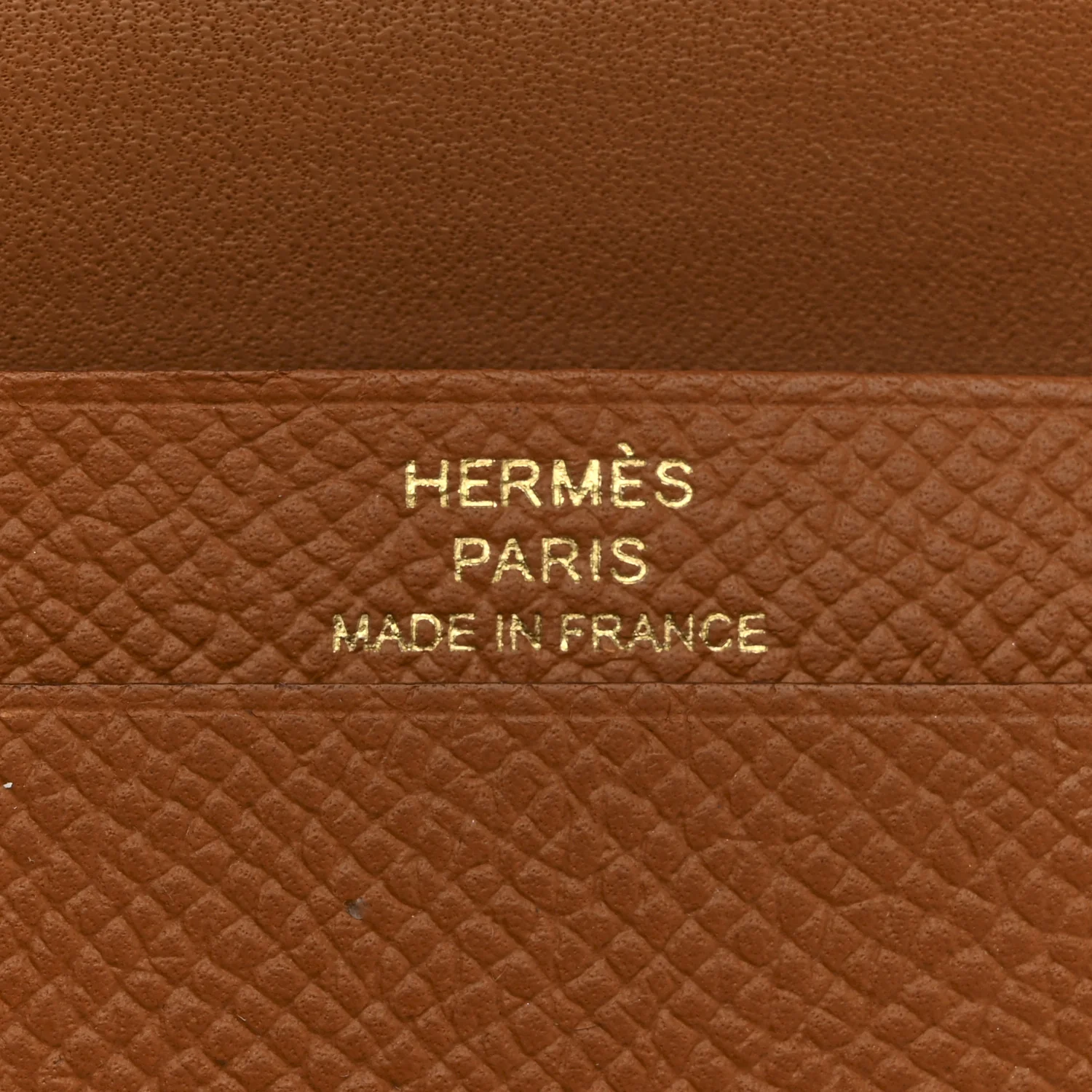 Epsom Bearn Card Holder Wallet Gold - Image 6
