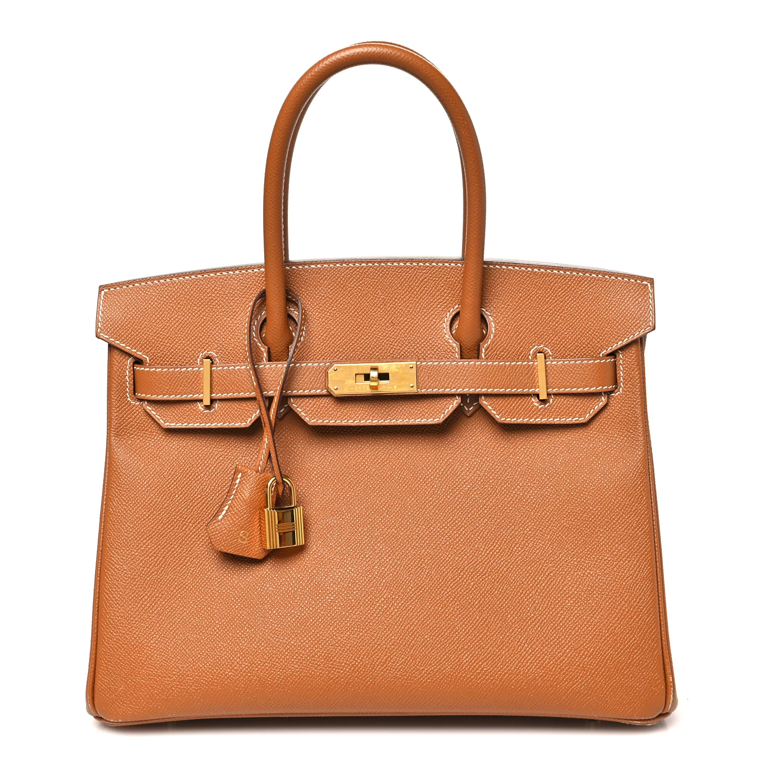 Epsom Birkin 30 Gold