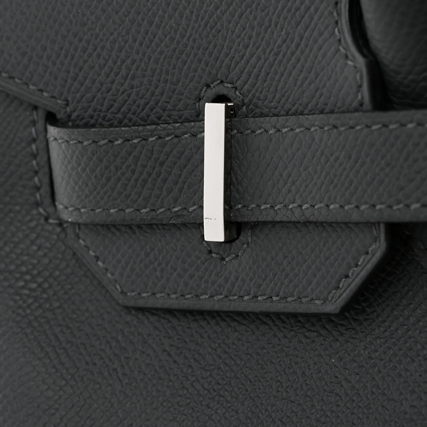Epsom Birkin 30 Gris Misty - Image 12