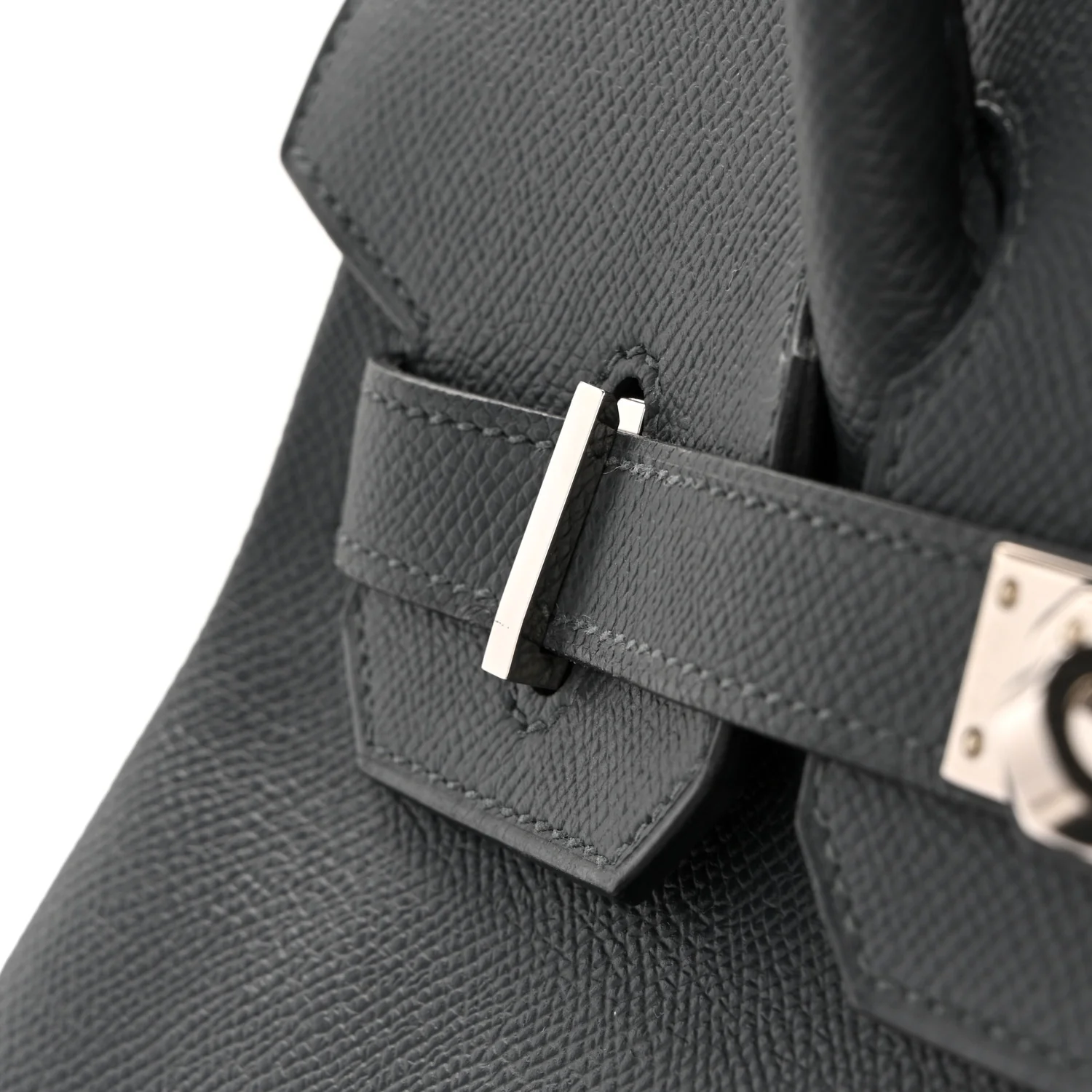 Epsom Birkin 30 Gris Misty - Image 13