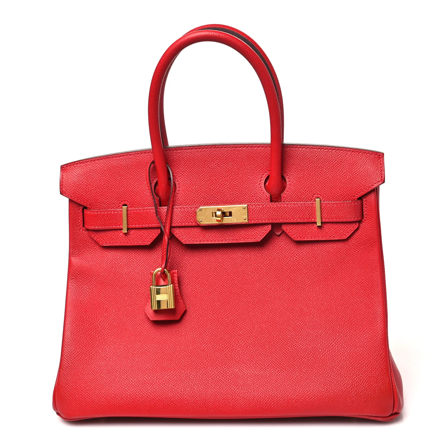 Epsom BIRKIN 30 Rouge Casaque