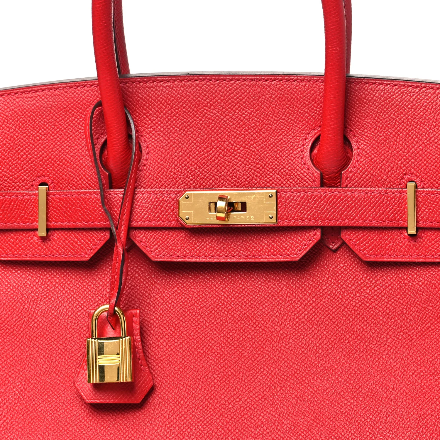 Epsom BIRKIN 30 Rouge Casaque - Image 8