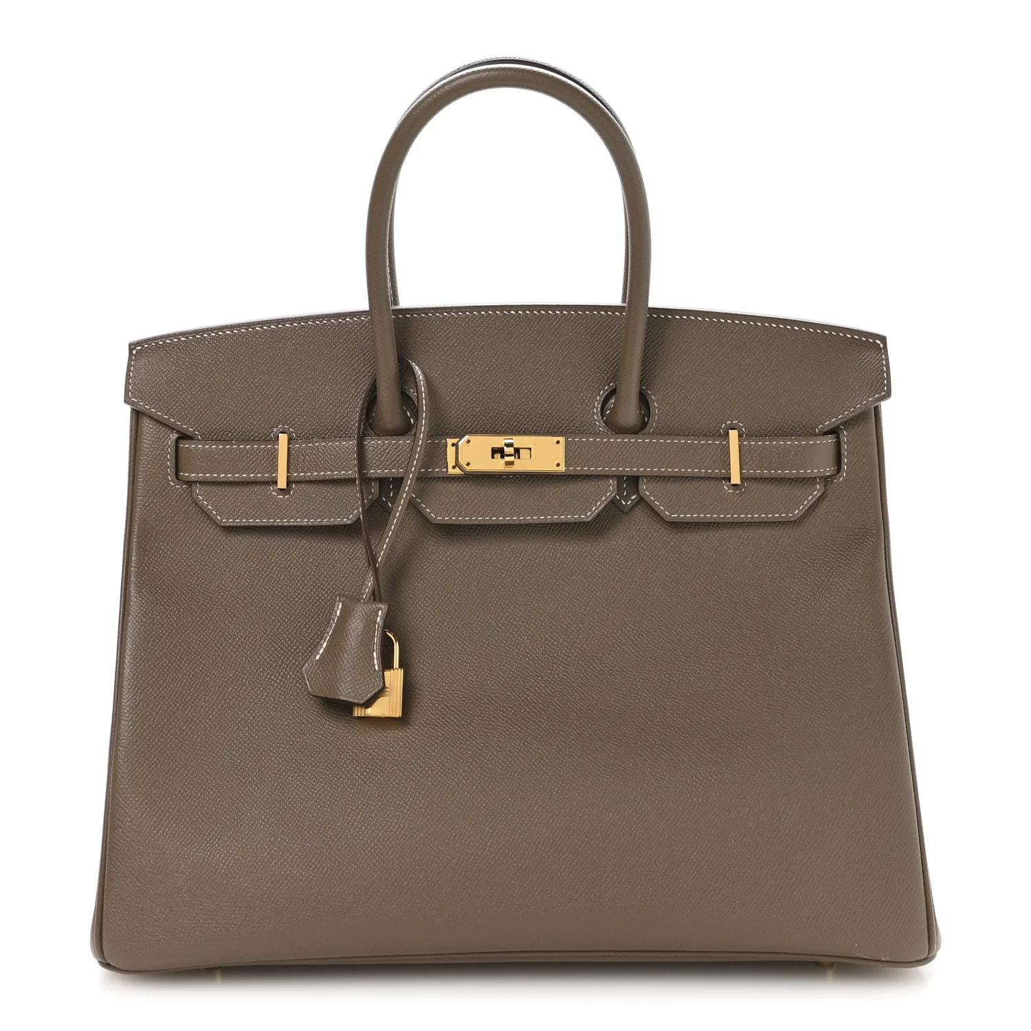 Epsom Birkin 35 Etoupe