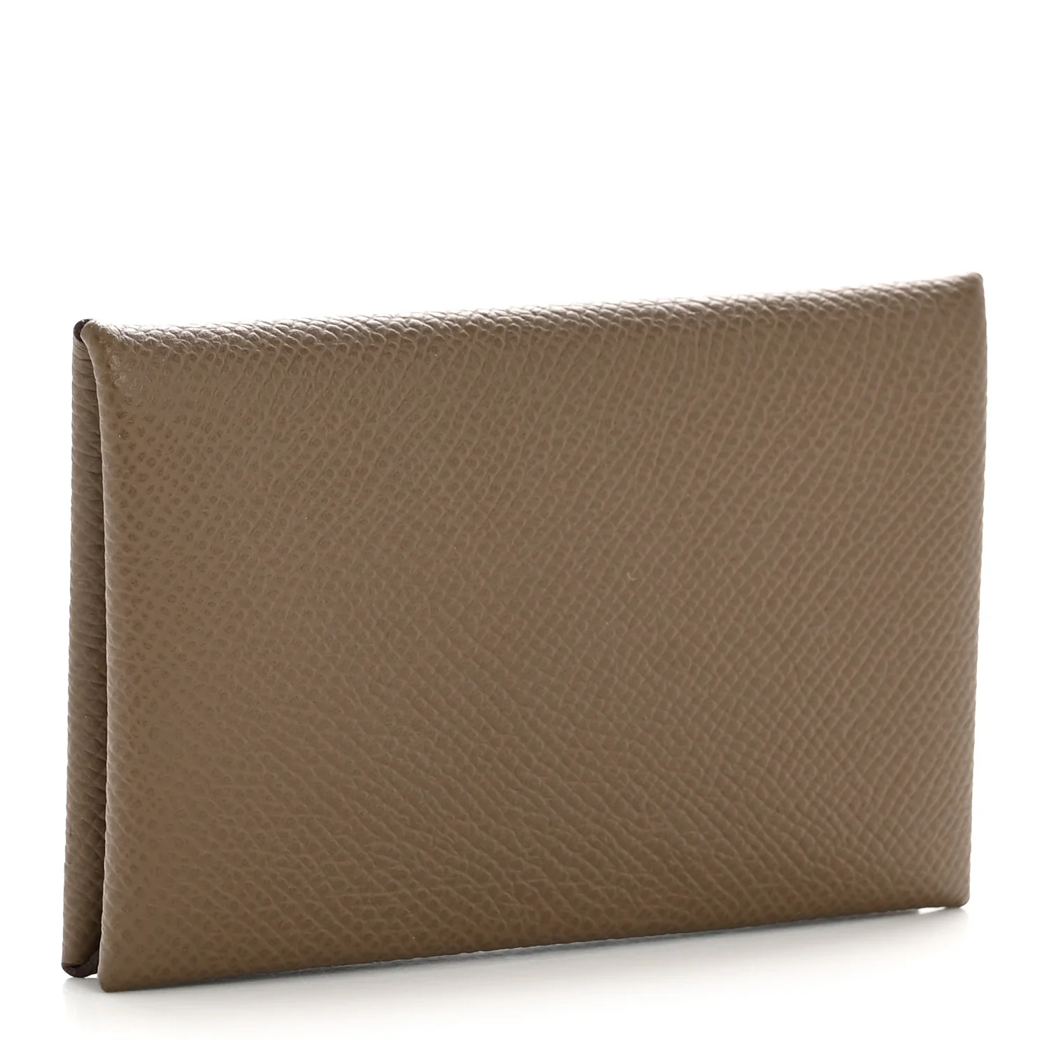 Epsom Calvi Card Case Etoupe - Image 3