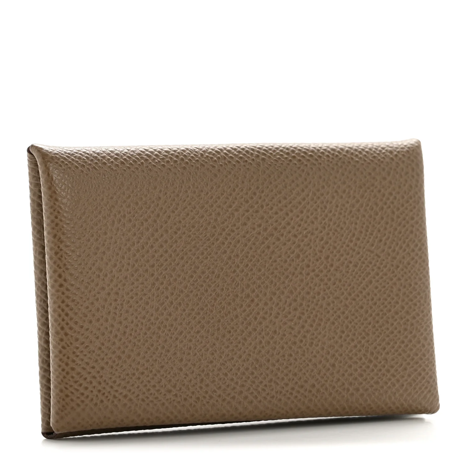 Epsom Calvi Card Case Etoupe - Image 3