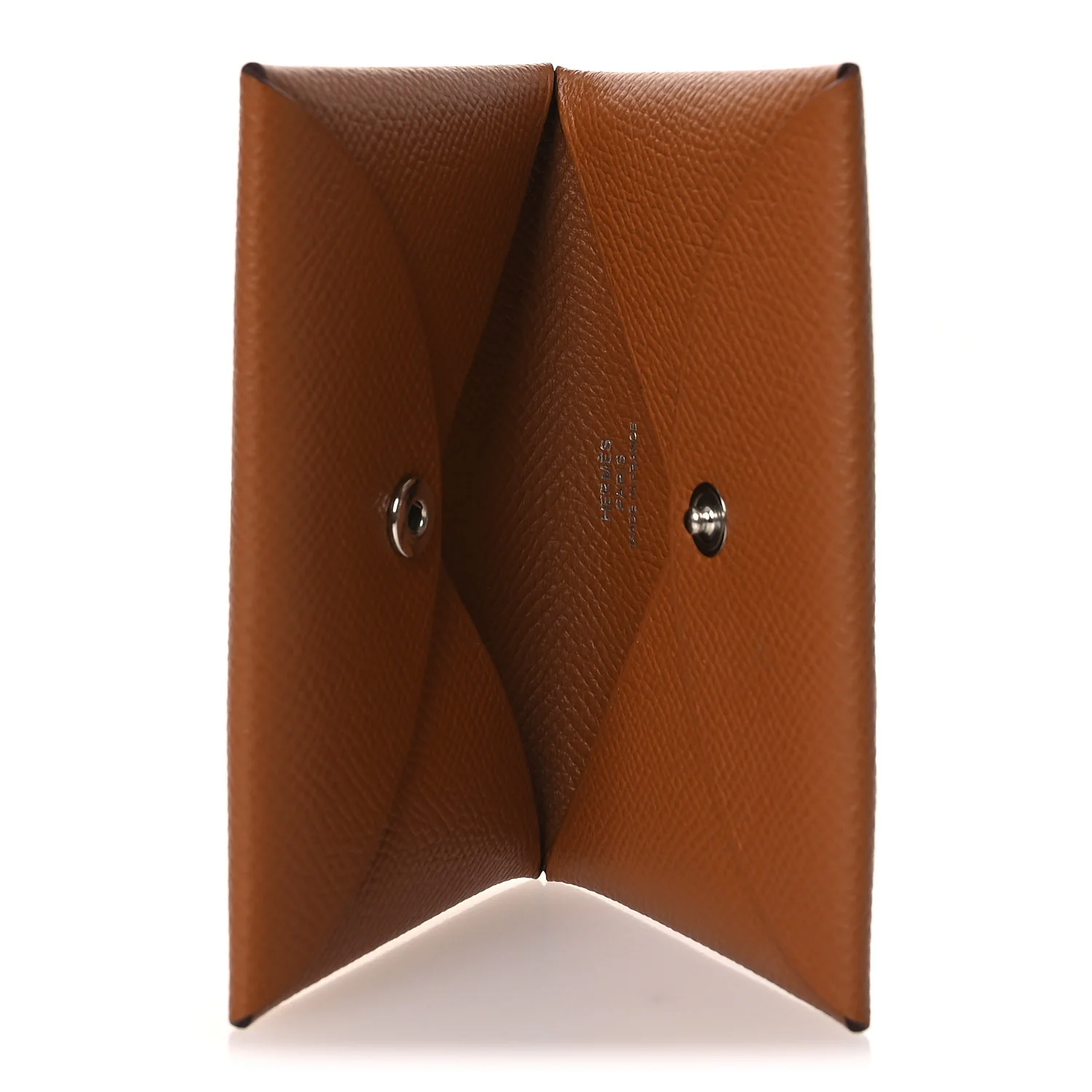 Epsom Calvi Card Case Gold - Image 5