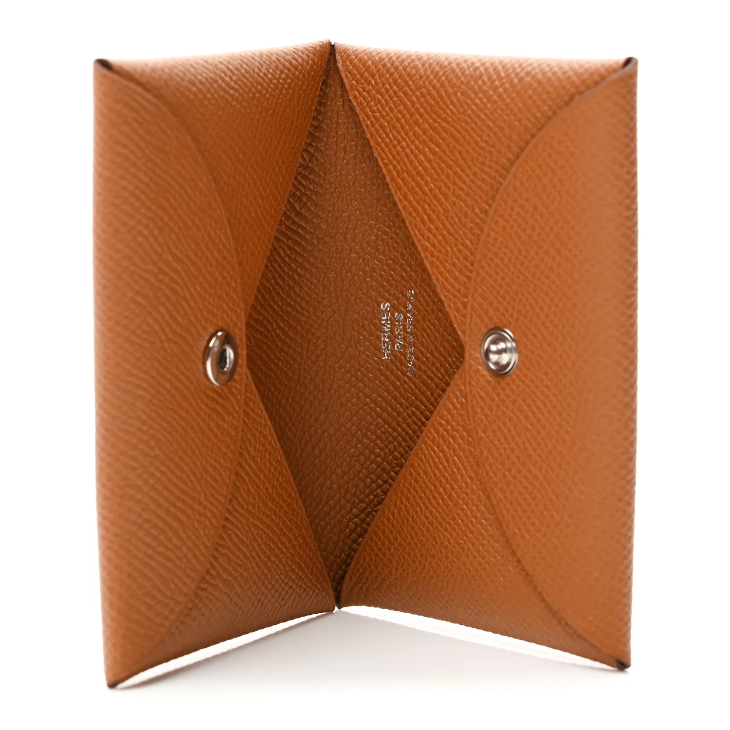 Epsom Calvi Card Case Gold - Image 5