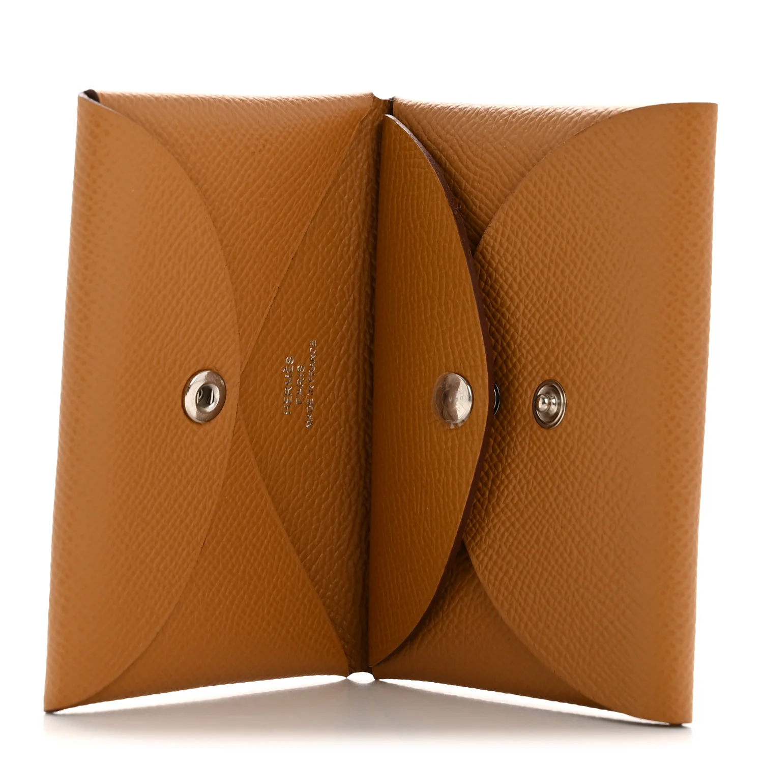 Epsom Calvi Duo Card Case Biscuit - Image 5