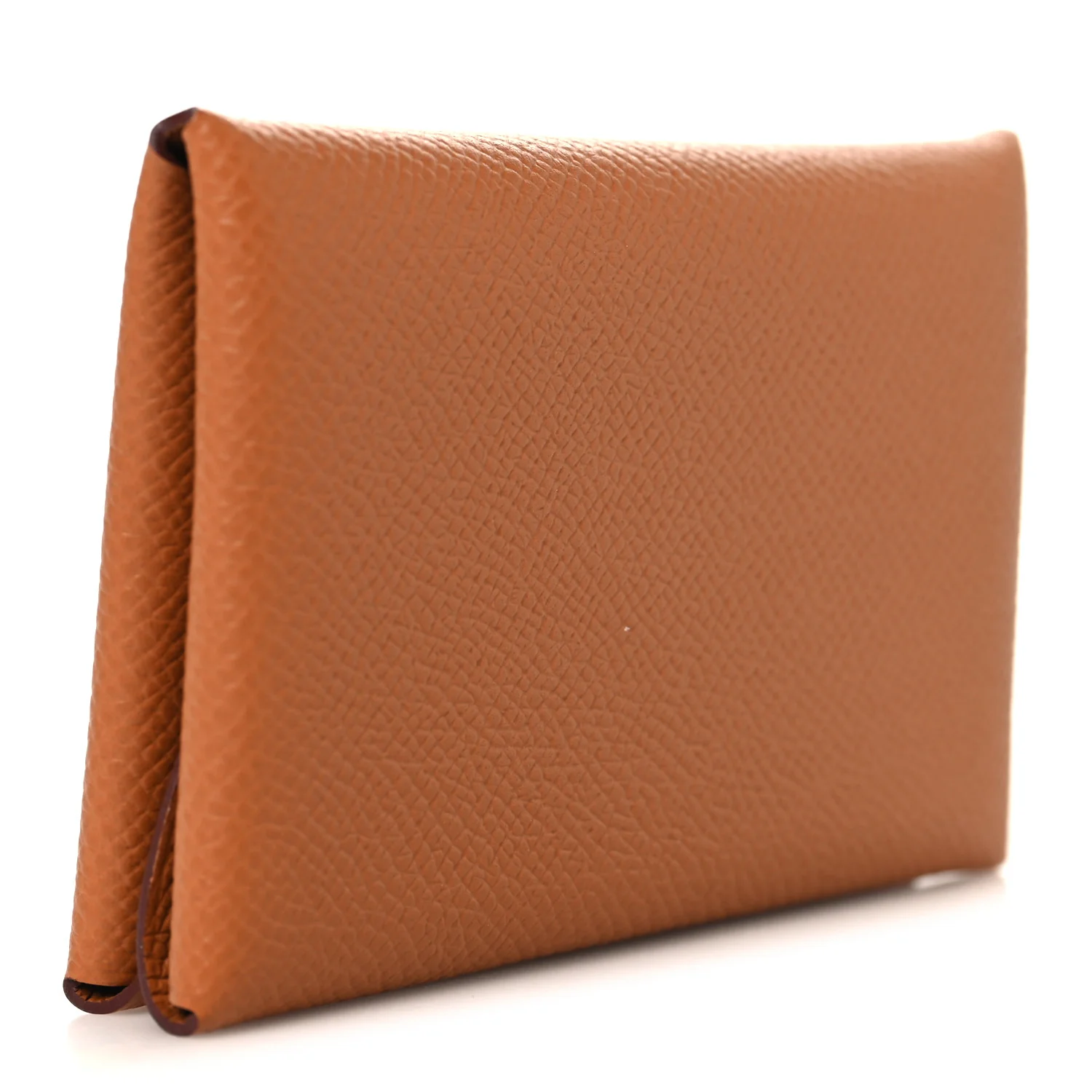 Epsom Calvi Duo Card Case Gold - Image 3