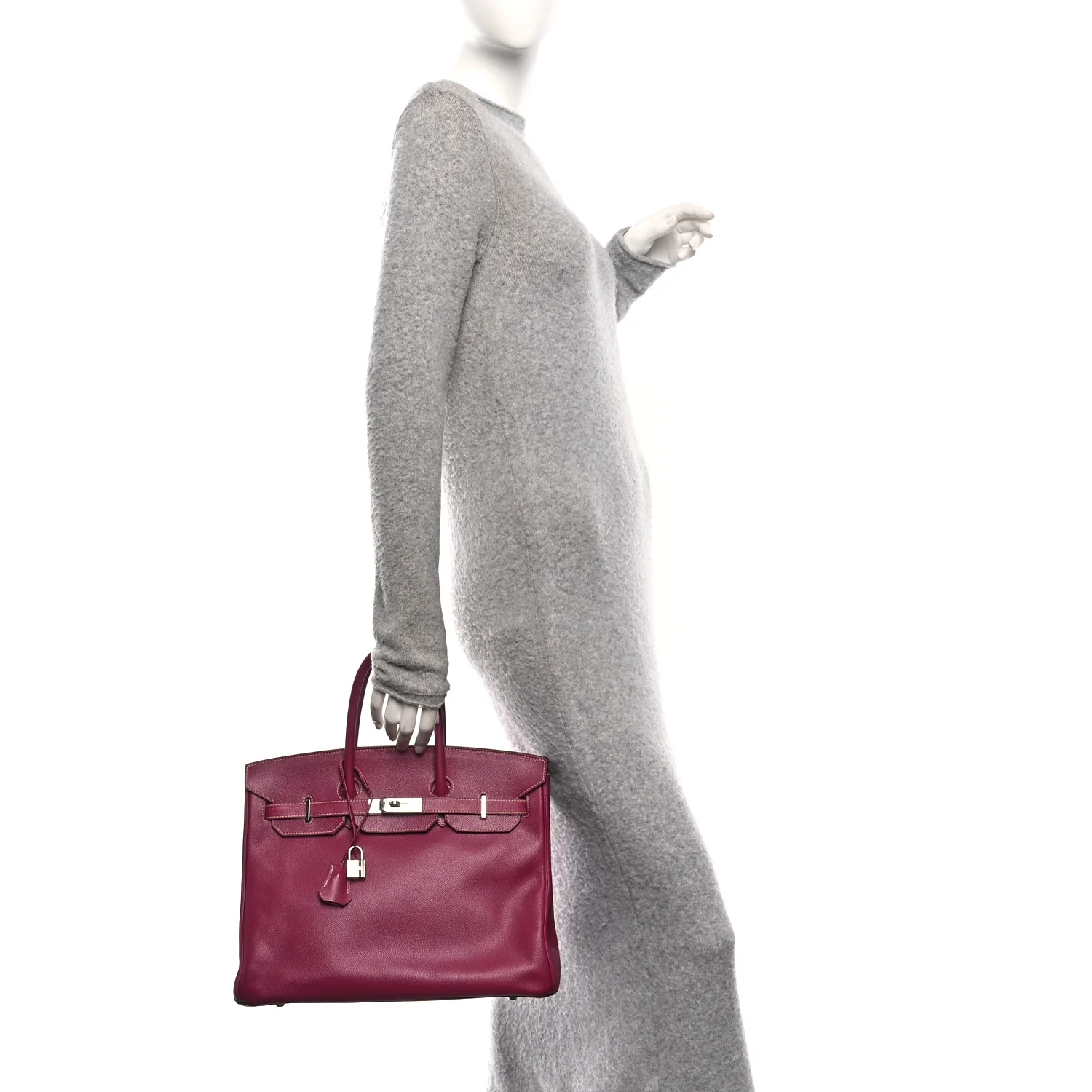 Epsom Candy Birkin 35 Tosca Rose Tyrien - Image 2