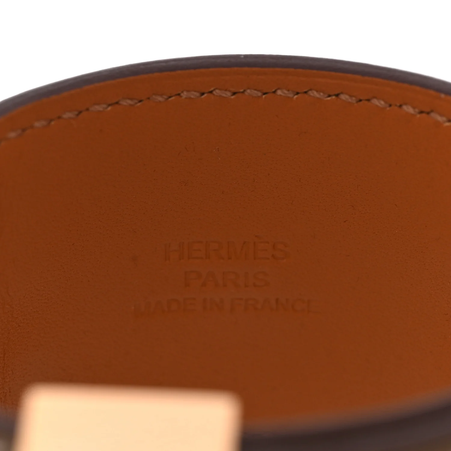 Epsom Collier de Chien CDC Bracelet T2 Etoupe - Image 4