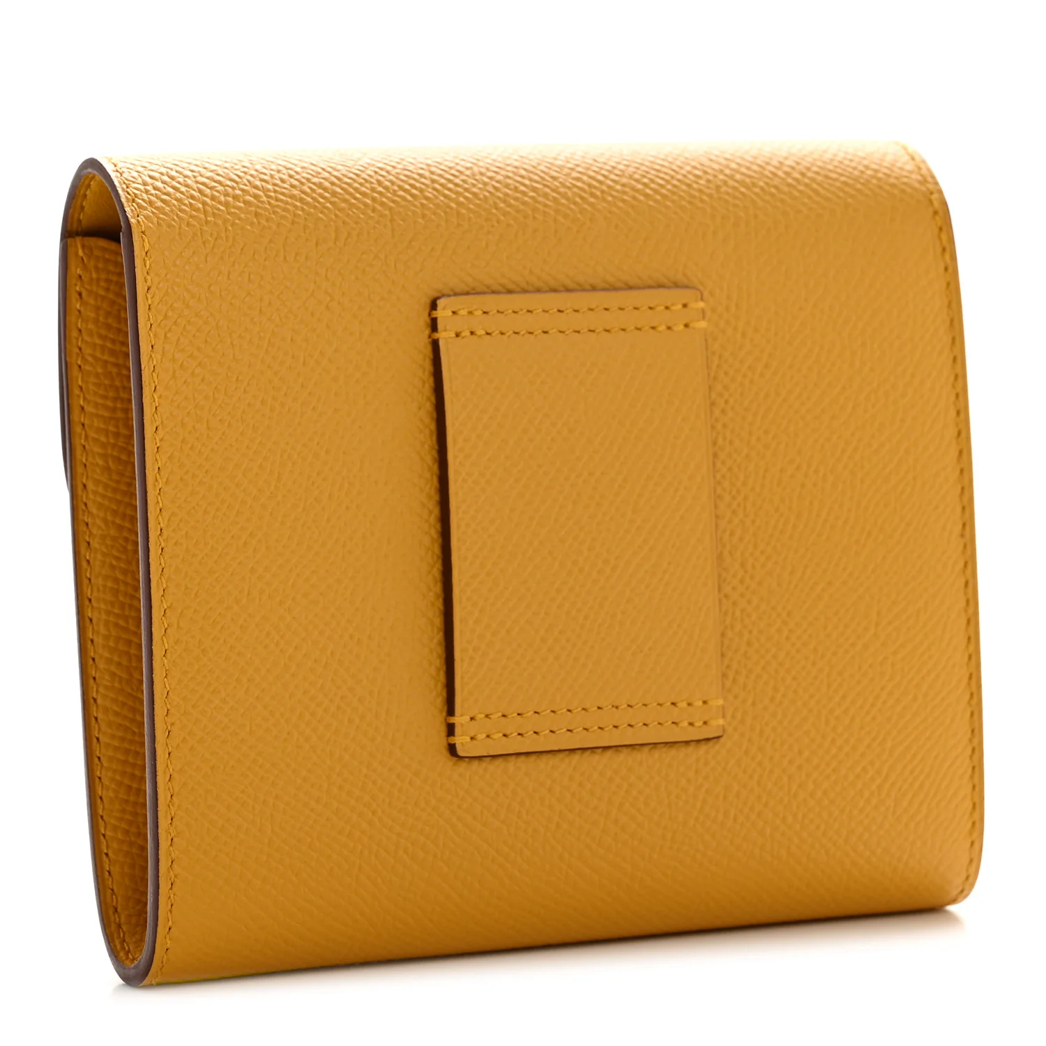 Epsom Constance Compact Passant Wallet Jaune Ambre - Image 3