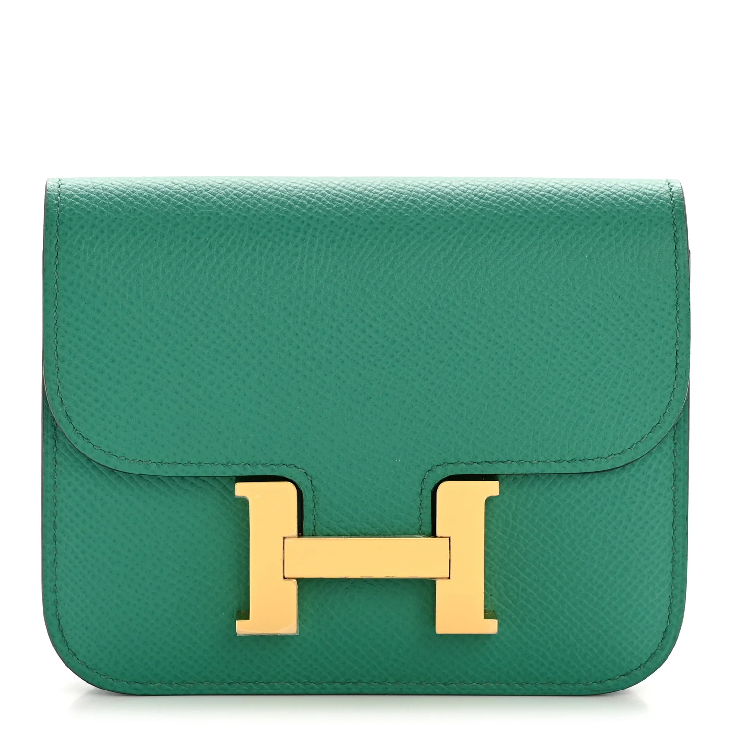 Epsom Constance Slim Wallet Vert Jade