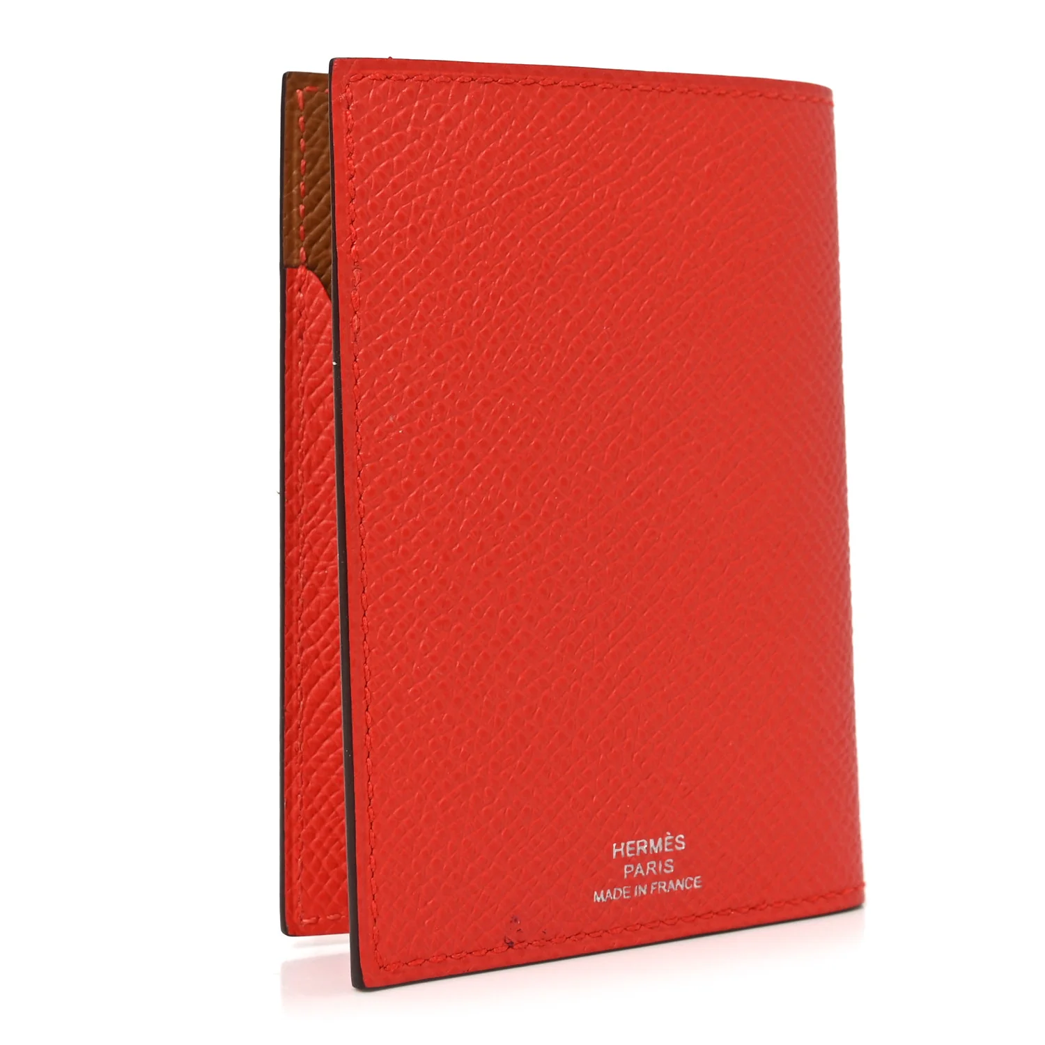 Epsom Doado Card Holder Capucine Gold - Image 3