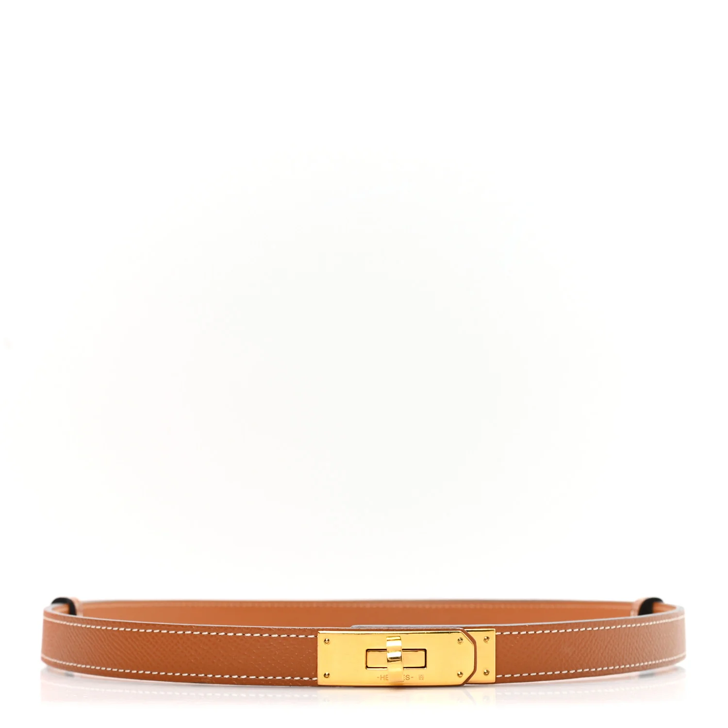 Epsom Kelly Belt Gold