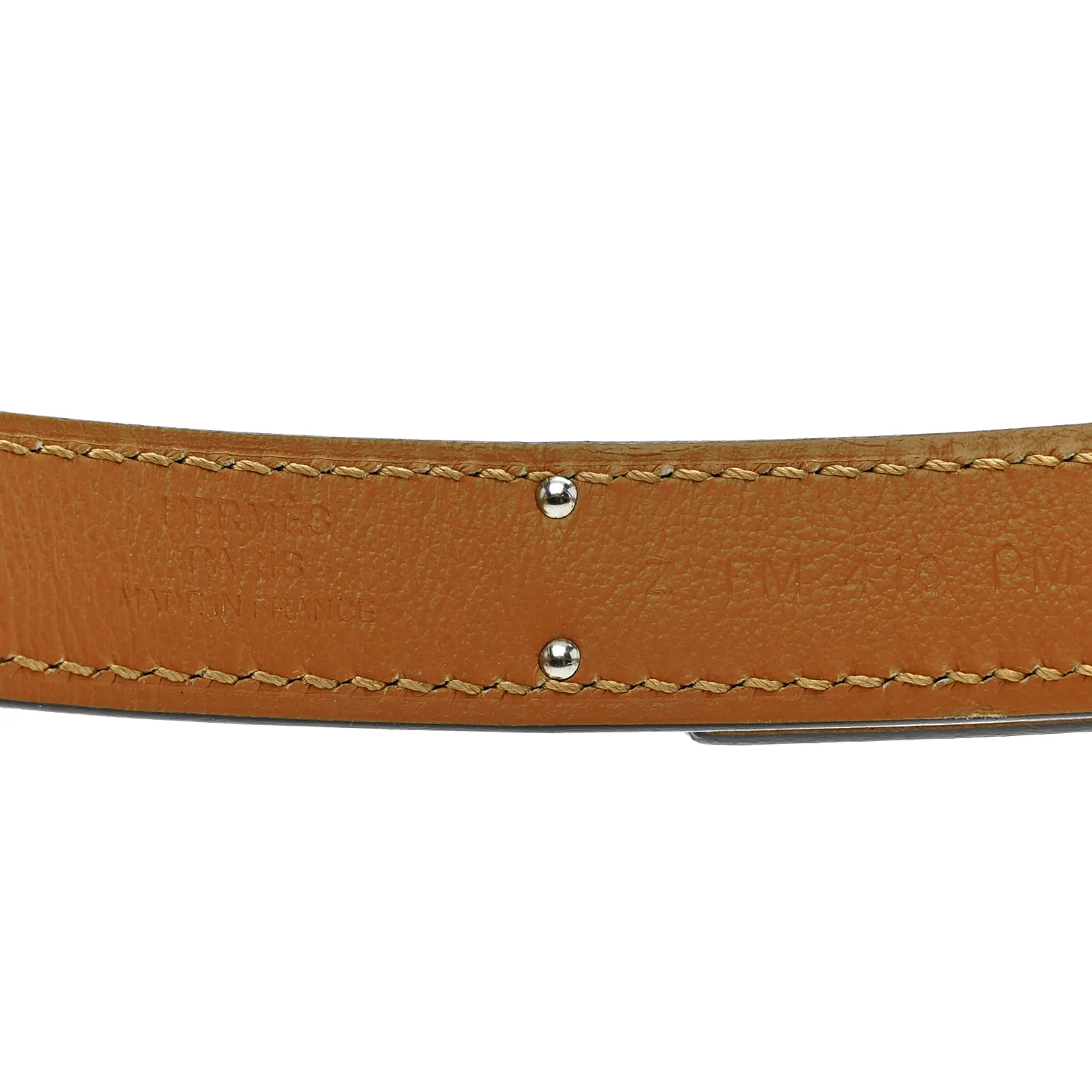 Epsom Kelly Belt Gold - Image 3