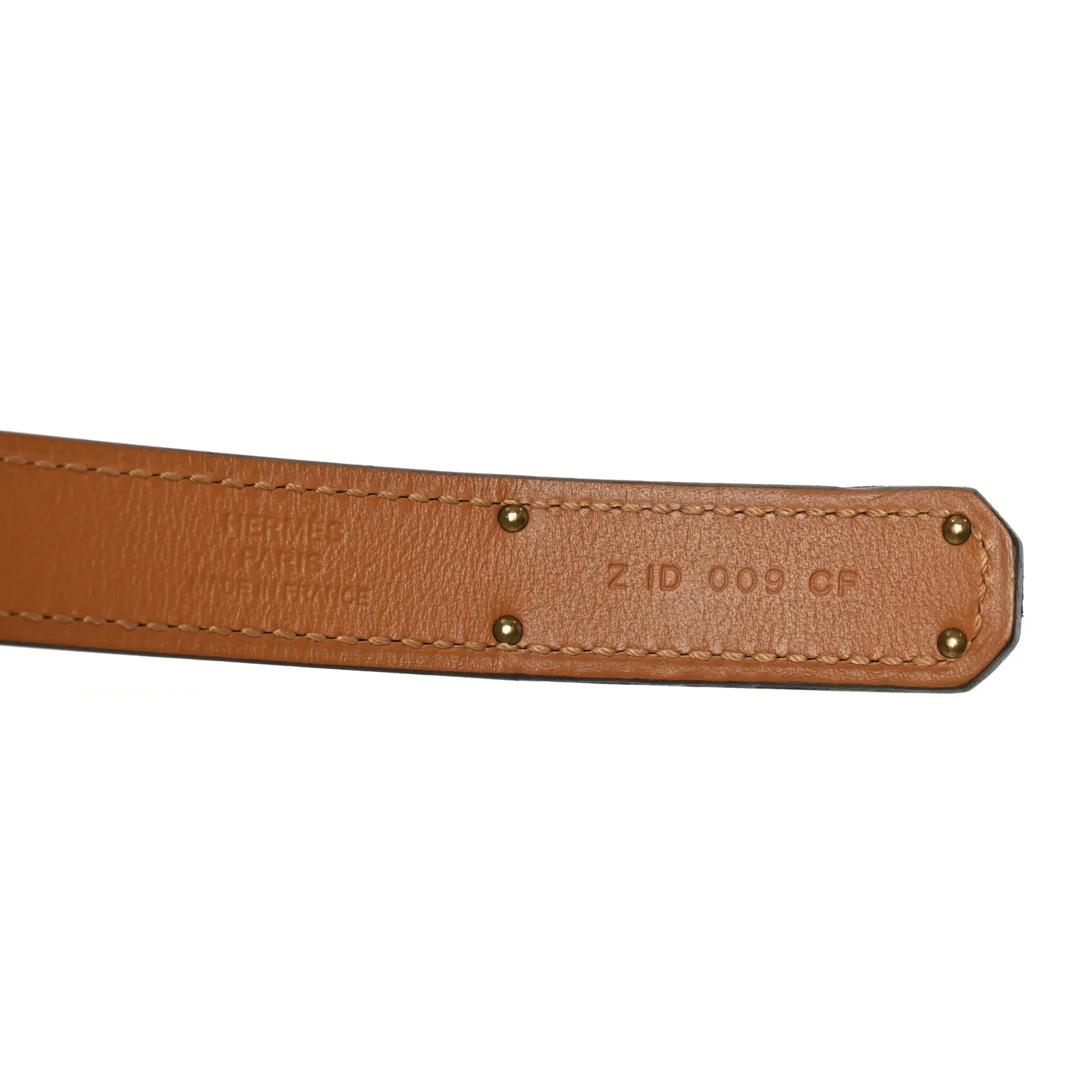 Epsom Kelly Belt Gold - Image 4