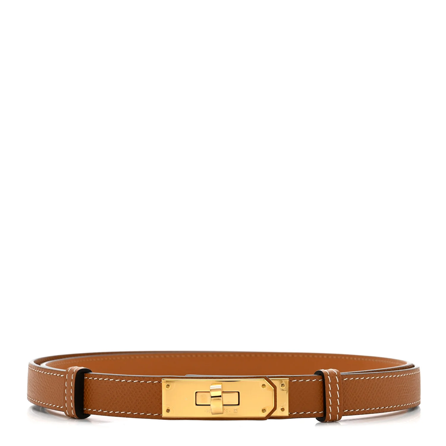 Epsom Kelly Belt Gold