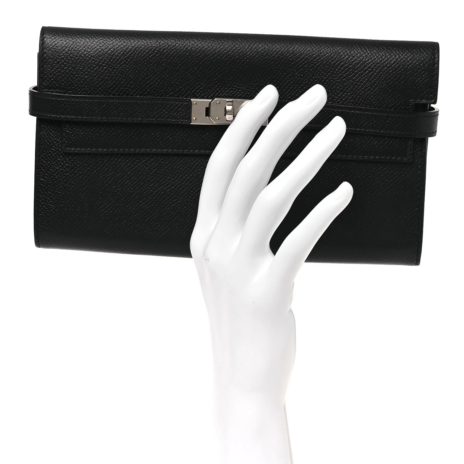 Epsom Kelly Longue Wallet Black - Image 2