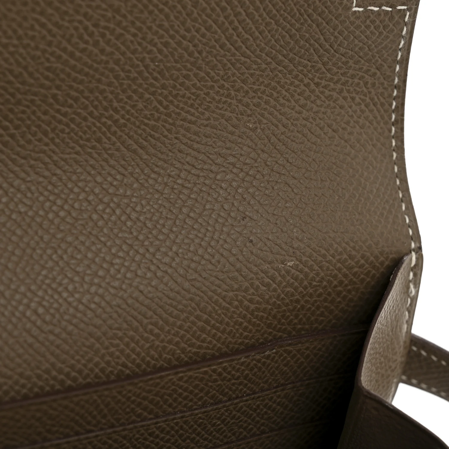 Epsom Kelly Longue Wallet Etoupe - Image 8