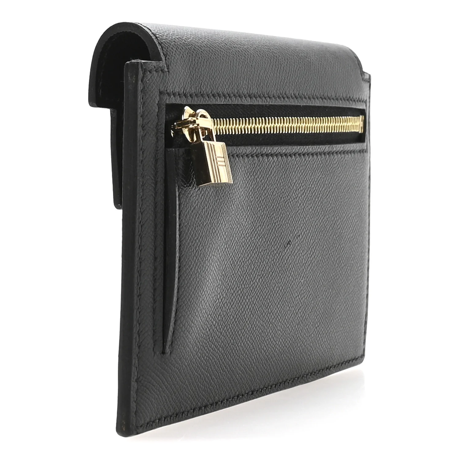 Epsom Kelly Pocket Compact Wallet Black - Image 3