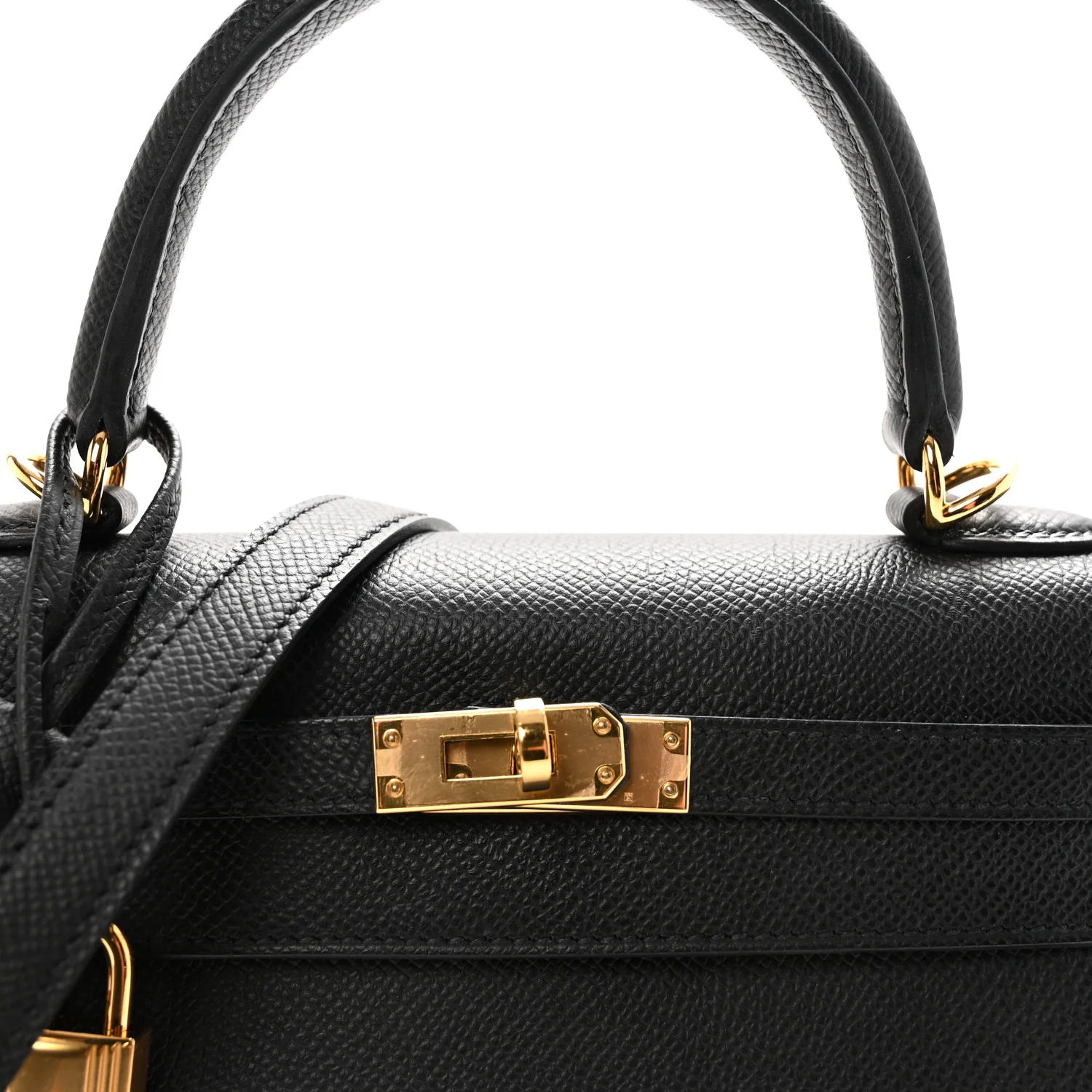 Epsom Kelly Sellier 25 Black - Image 7