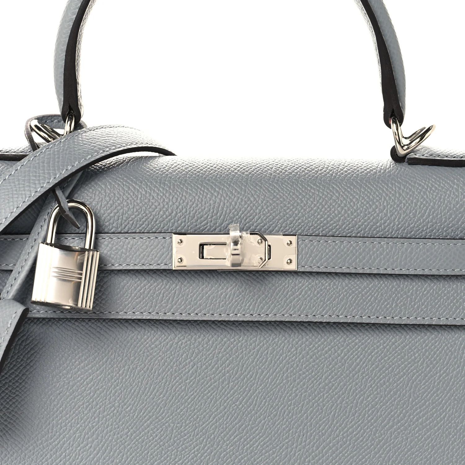 Epsom Kelly Sellier 25 Gris Pantin - Image 7