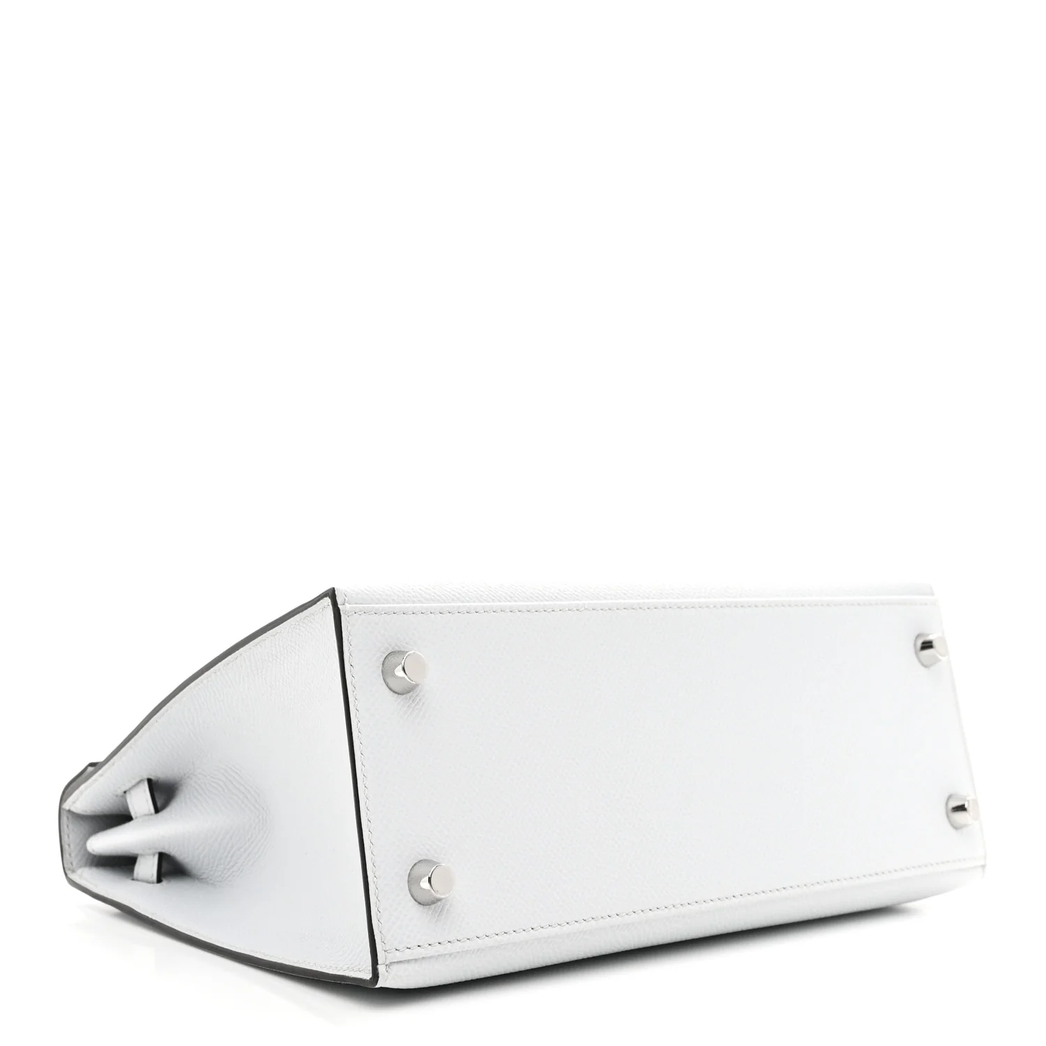 Epsom Kelly Sellier 25 Gris Platine - Image 4