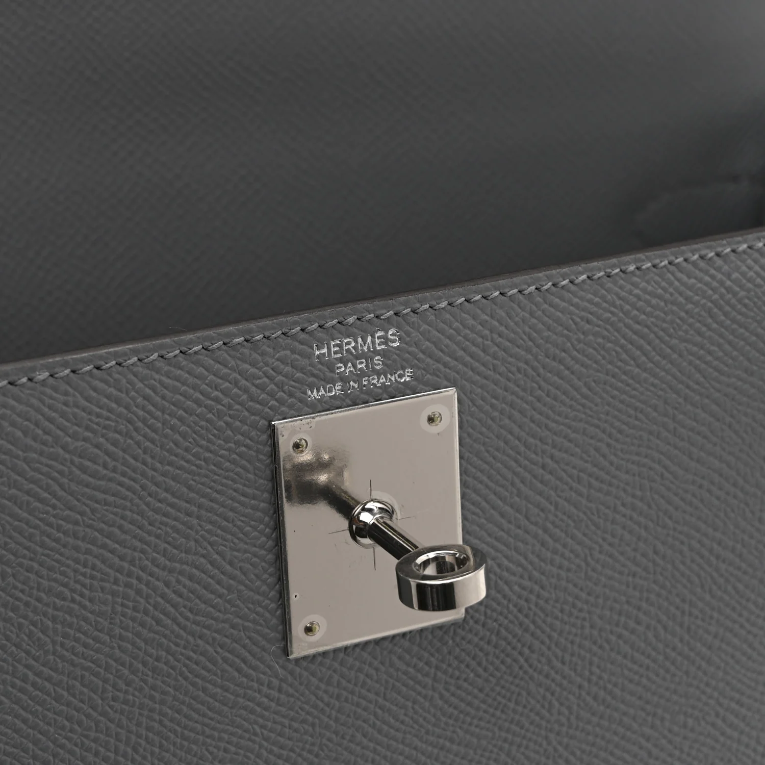 Epsom Kelly Sellier 28 Gris Pantin - Image 6