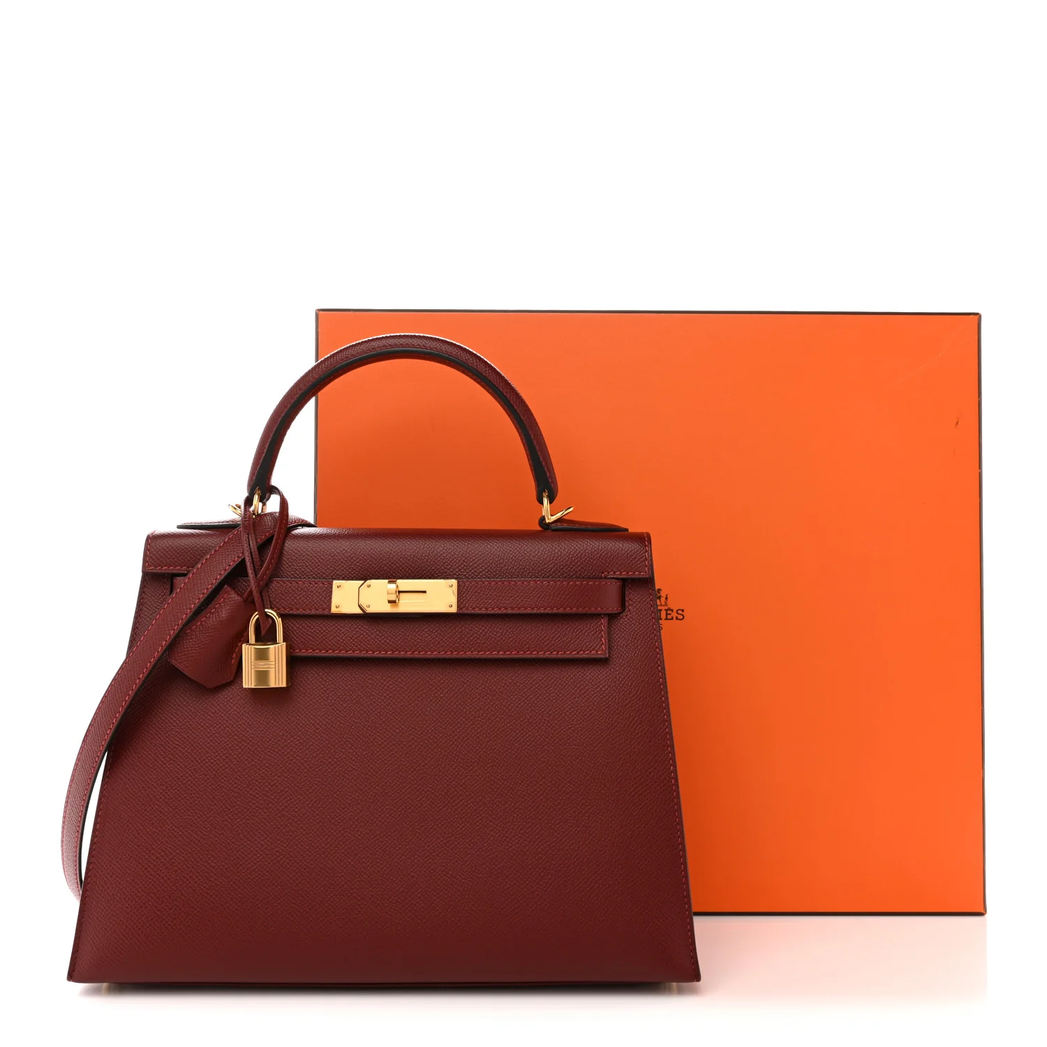 Epsom Kelly Sellier 28 Rouge H - Image 14