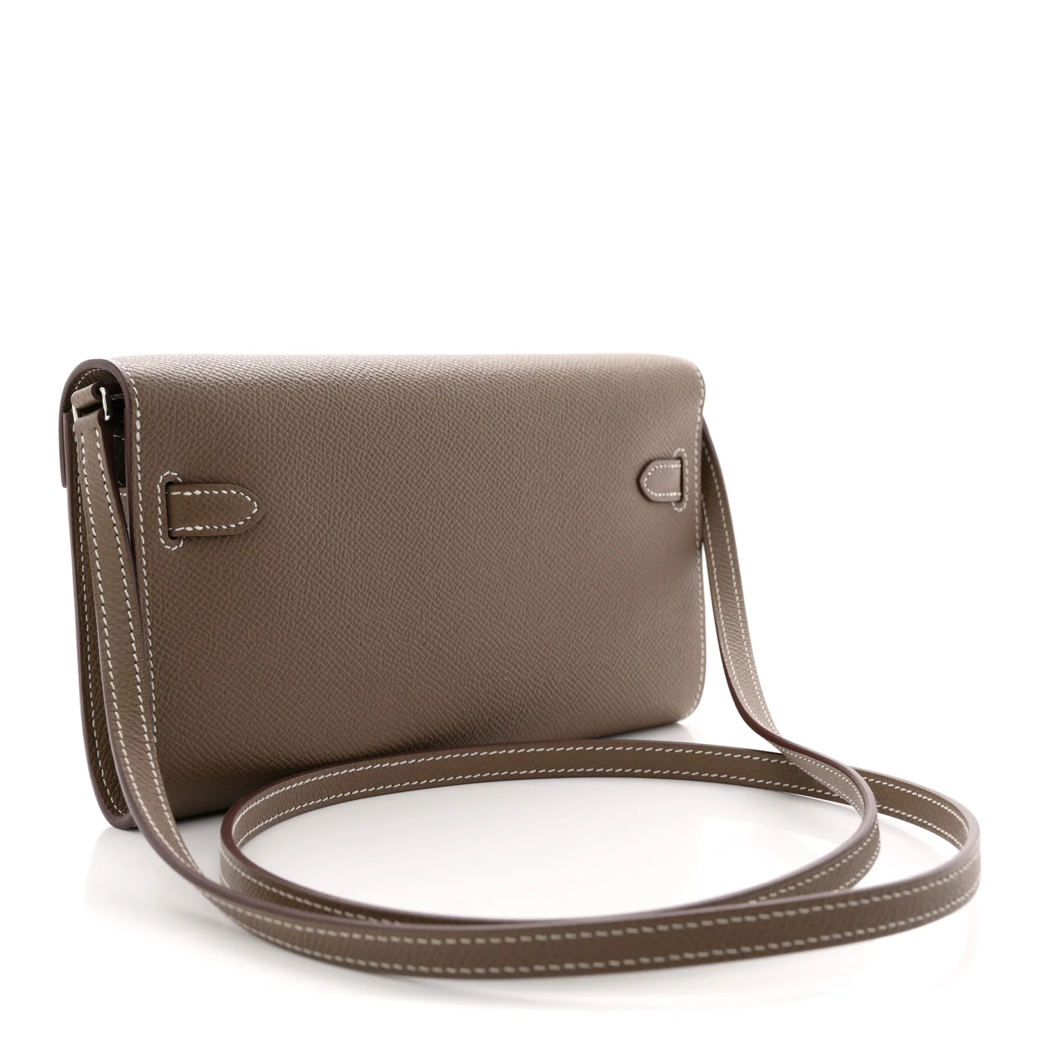 Epsom Kelly Wallet To Go Etoupe - Image 3