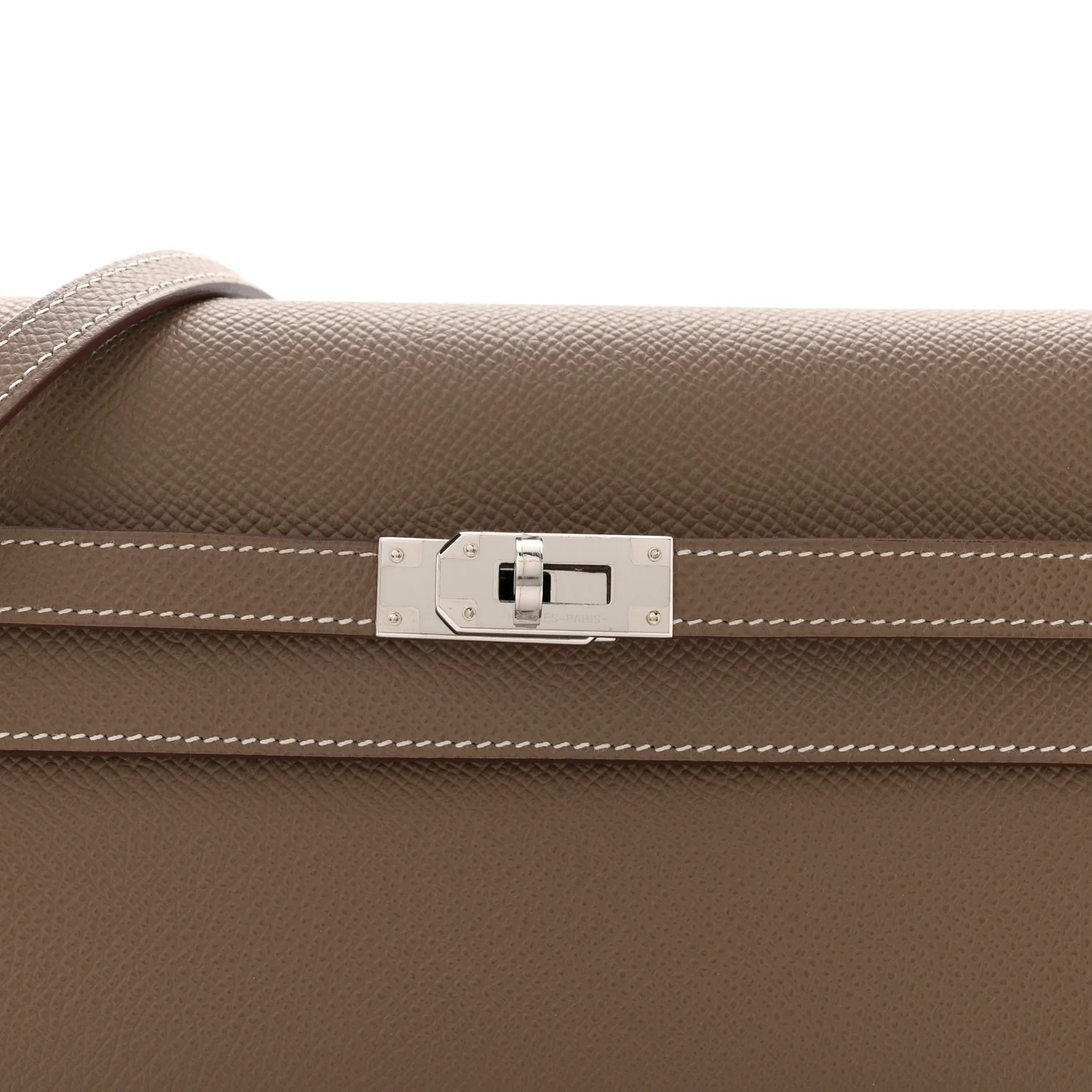 Epsom Kelly Wallet To Go Etoupe - Image 8