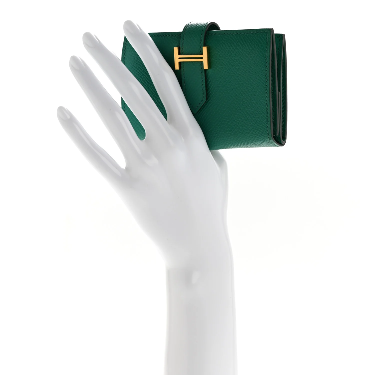 Epsom Mini Bearn Wallet Vert Jade - Image 2