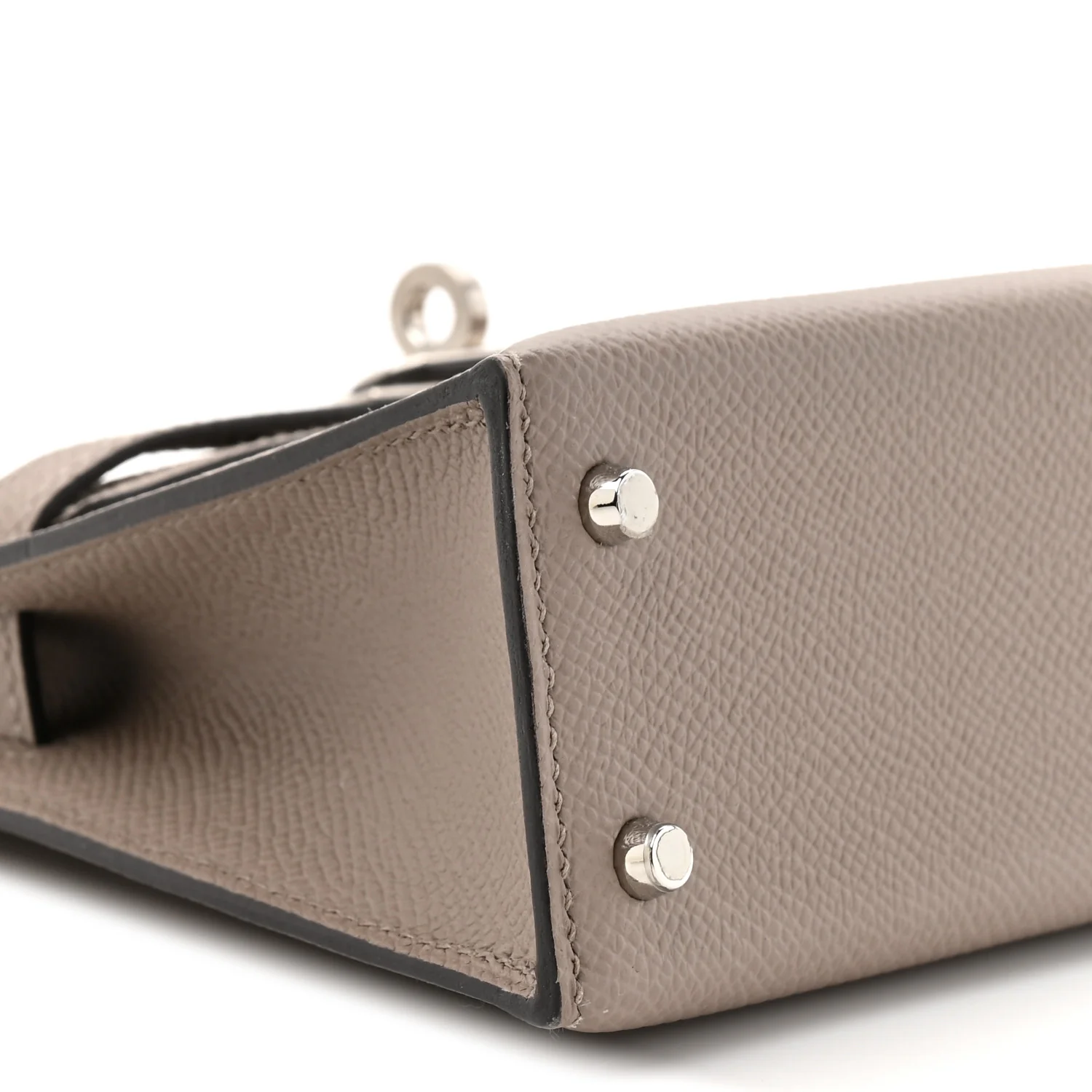 Epsom Mini Kelly Sellier 20 Gris Asphalte - Image 10