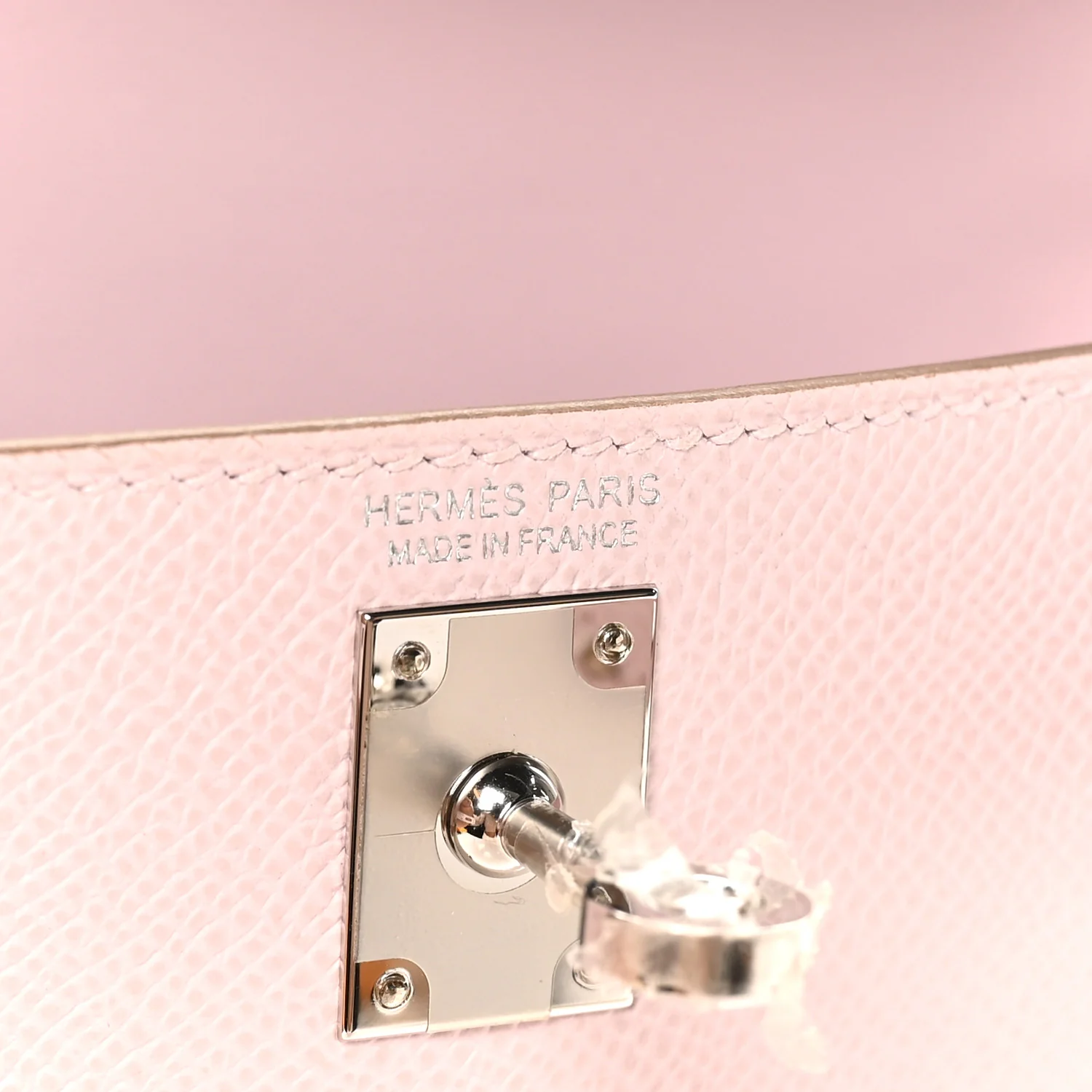 Epsom Mini Kelly Sellier 20 Mauve Pale - Image 7
