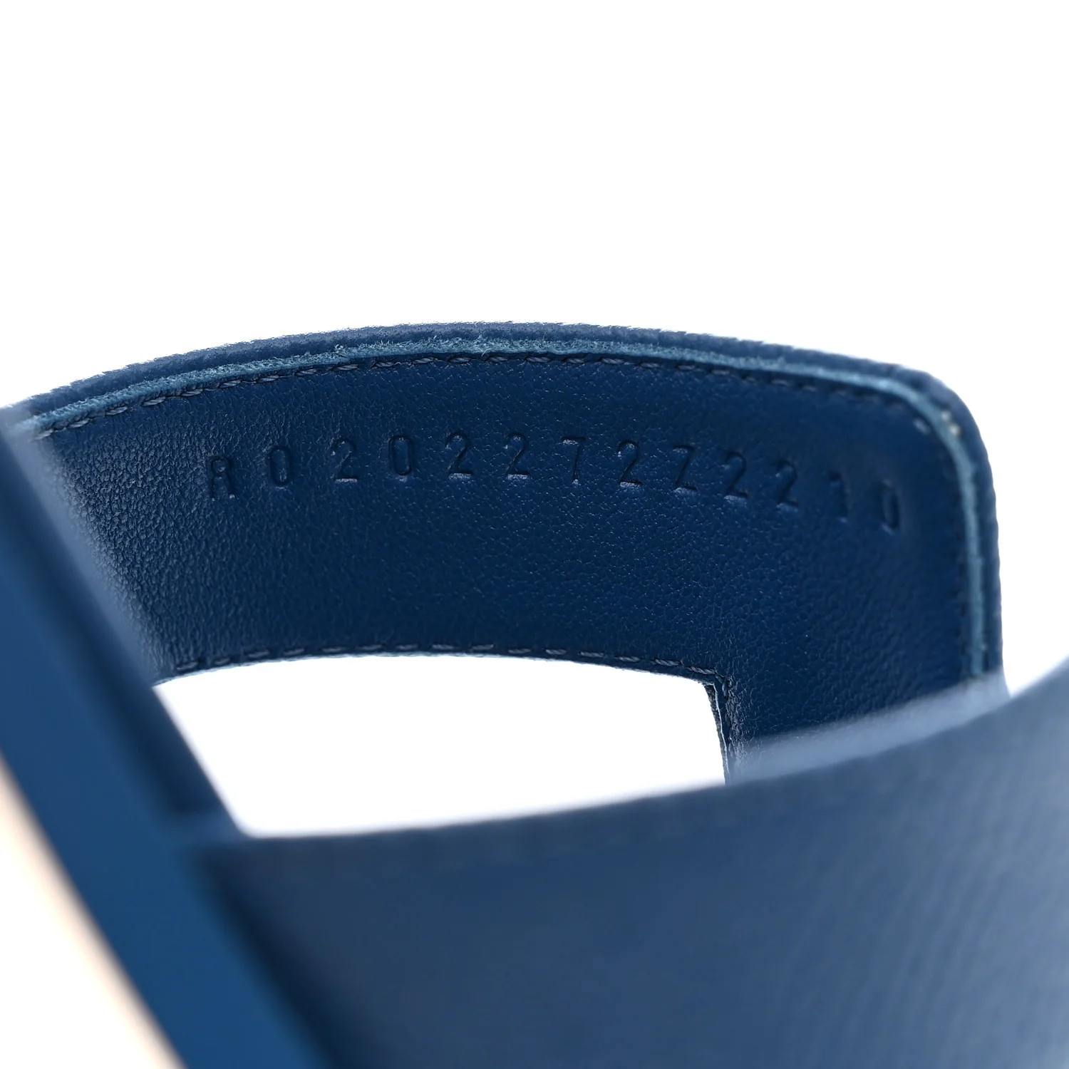 Epsom Oran Sandals 37 Bleu Bleuet - Image 9