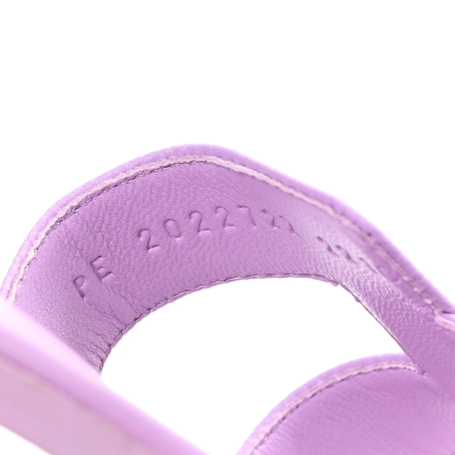 Epsom Oran Sandals 37.5 Violet Amethyste - Image 9