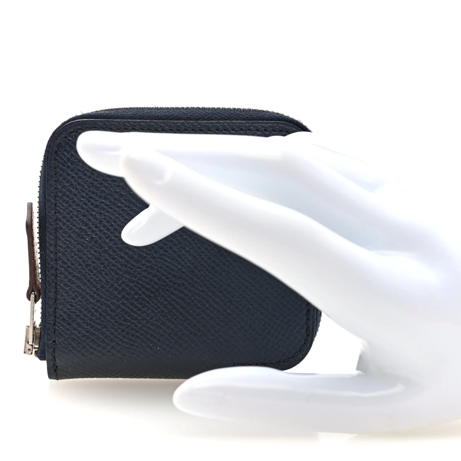 Epsom Silk'in Coin Purse Bleu Saphir - Image 2