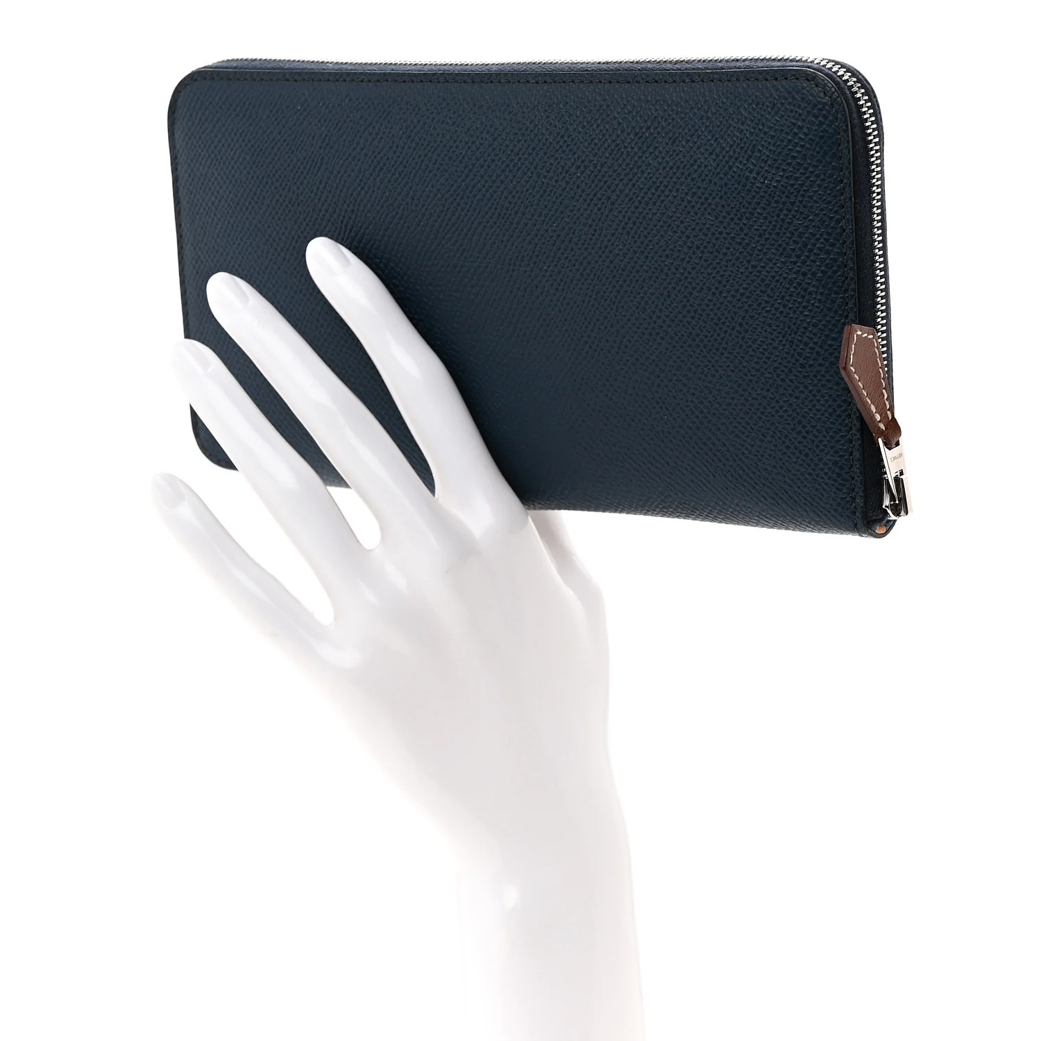 Epsom Silk'In Wallet Deep Bleu - Image 2