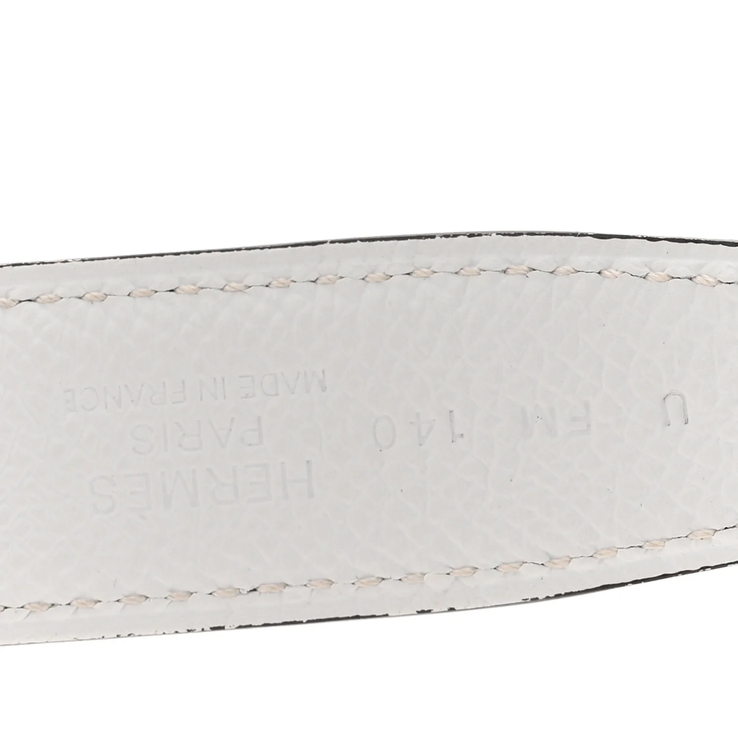 Epsom Swift 24mm Belt Strap 85 34 White Etoupe - Image 5