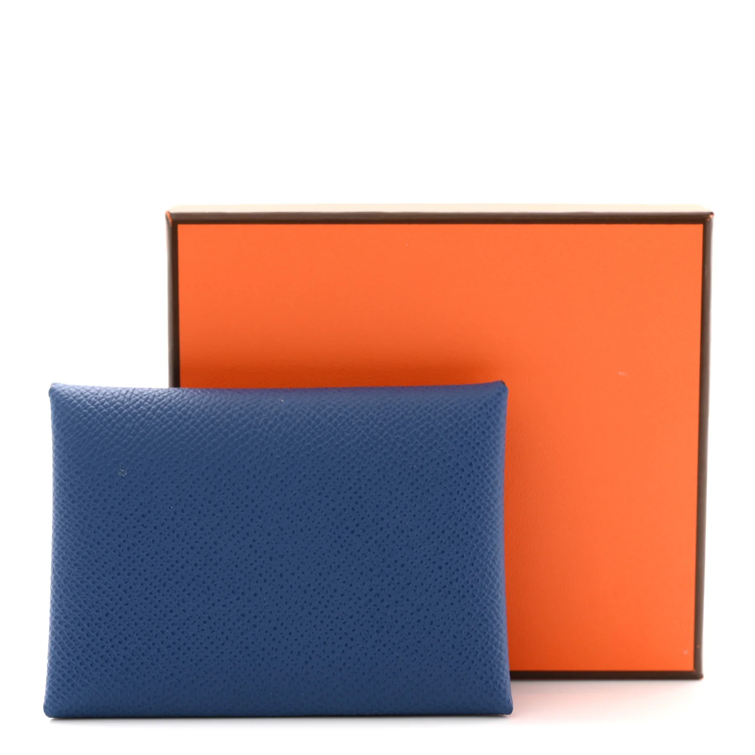 Epsom Verso Calvi Duo Card Case Bleu Tie Jaune Milton - Image 8
