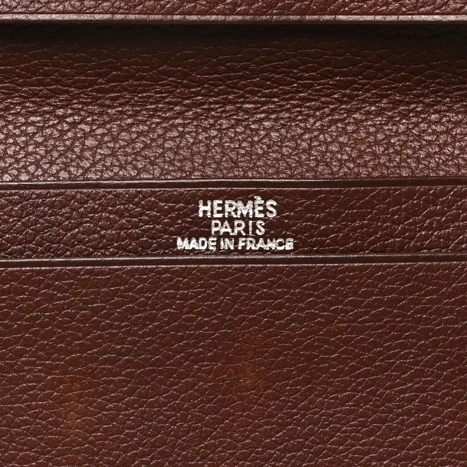 Evercolor Citizen Twill Long Wallet Chocolate - Image 8