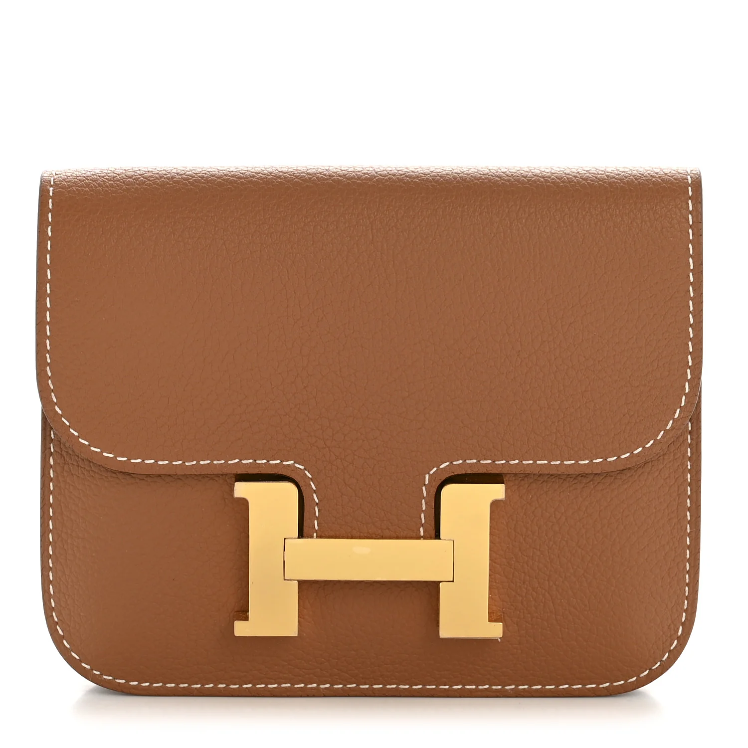 Evercolor Constance Slim Wallet Gold