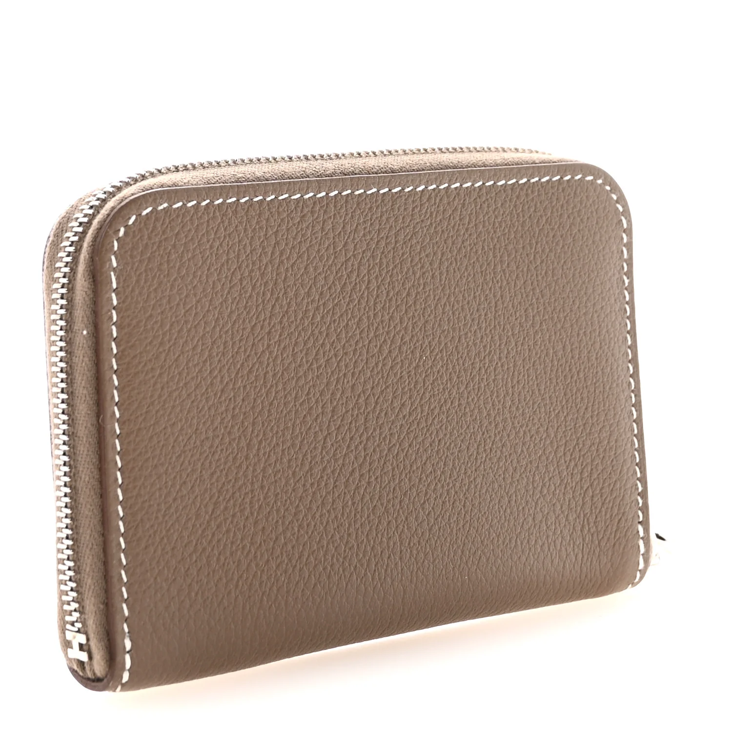 Evercolor Zipengo Chaine D'Ancre Compact Card Holder Etoupe - Image 3
