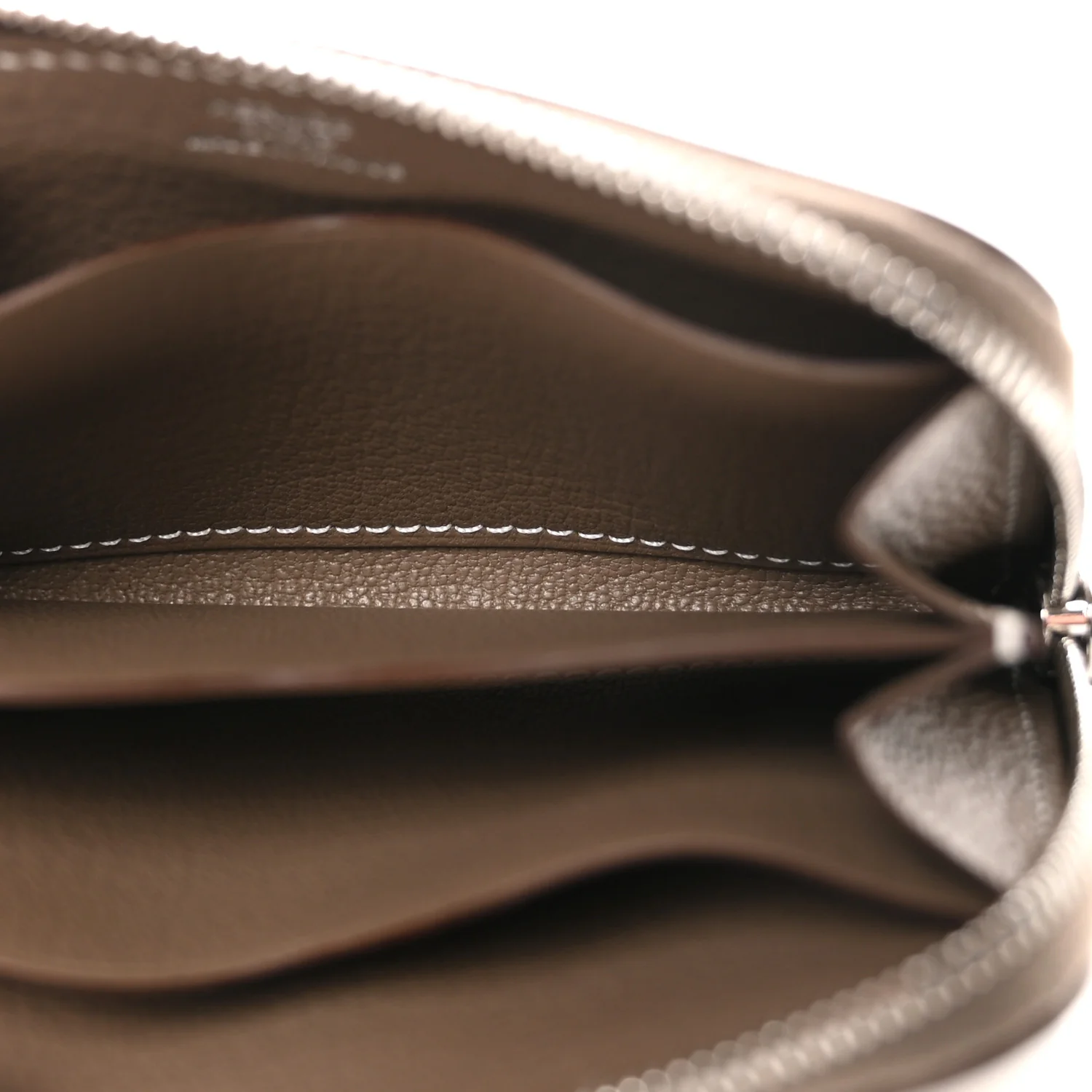 Evercolor Zipengo Chaine D'Ancre Compact Card Holder Etoupe - Image 5