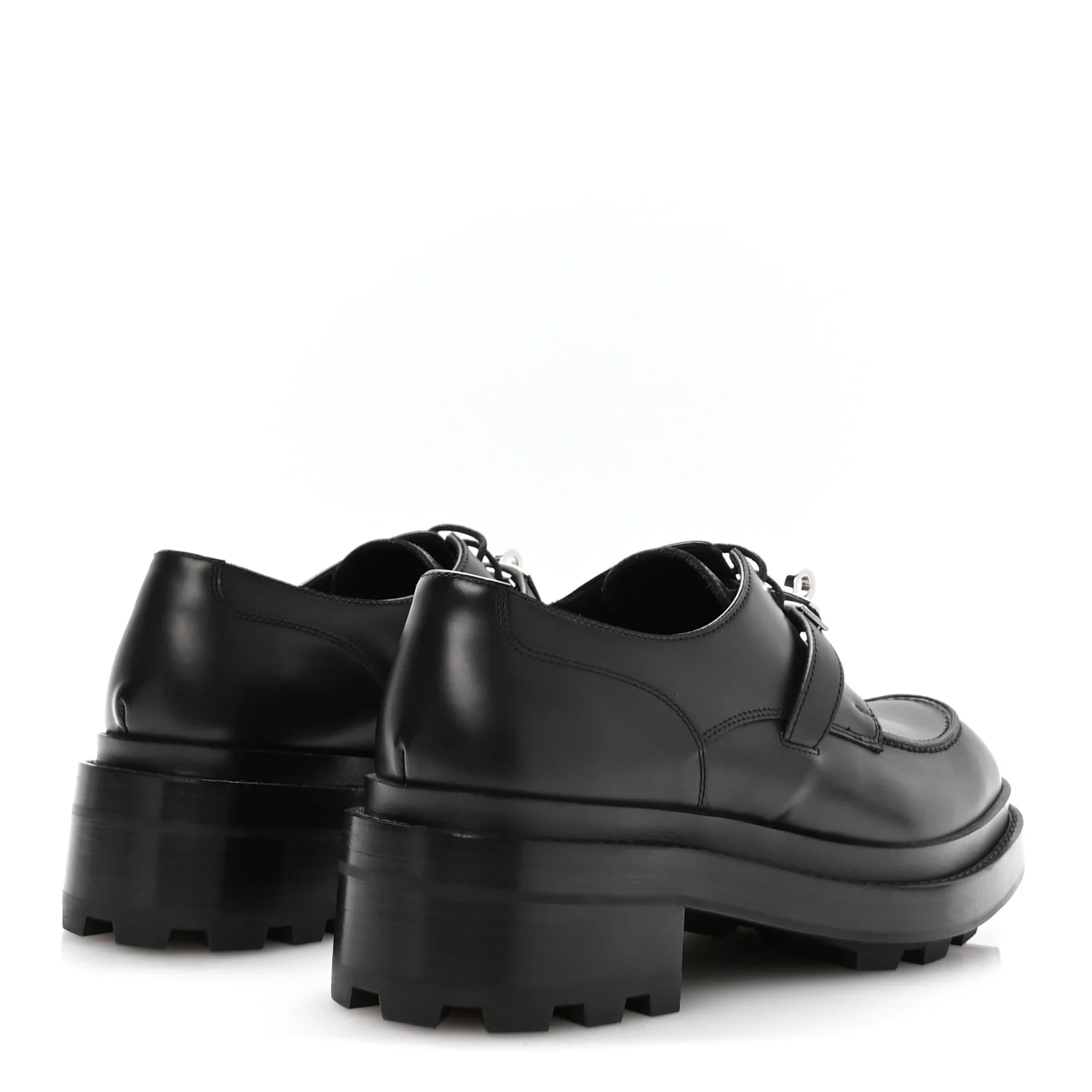 Glossed Calfskin First Oxford 39 Black - Image 5
