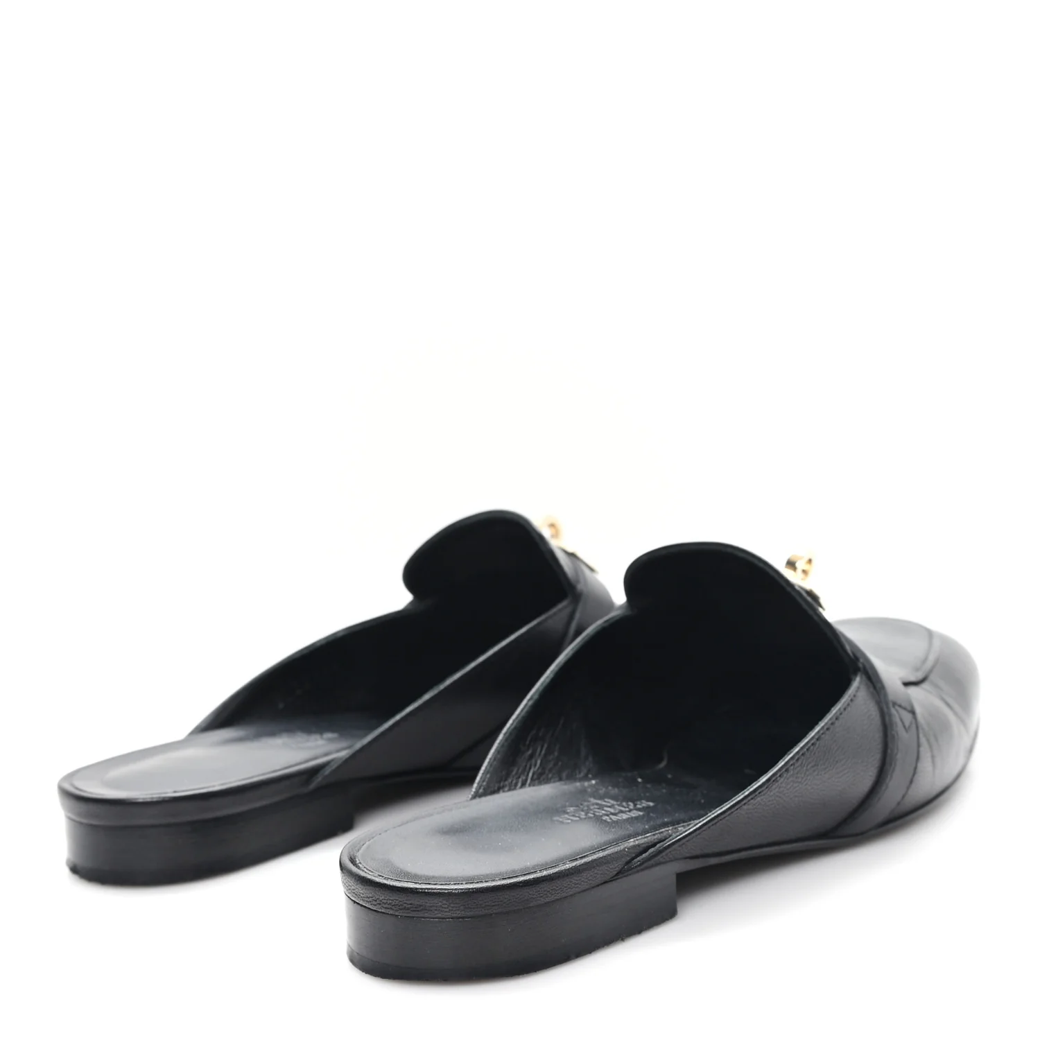 Goatskin Oz Mules 36 Black - Image 5