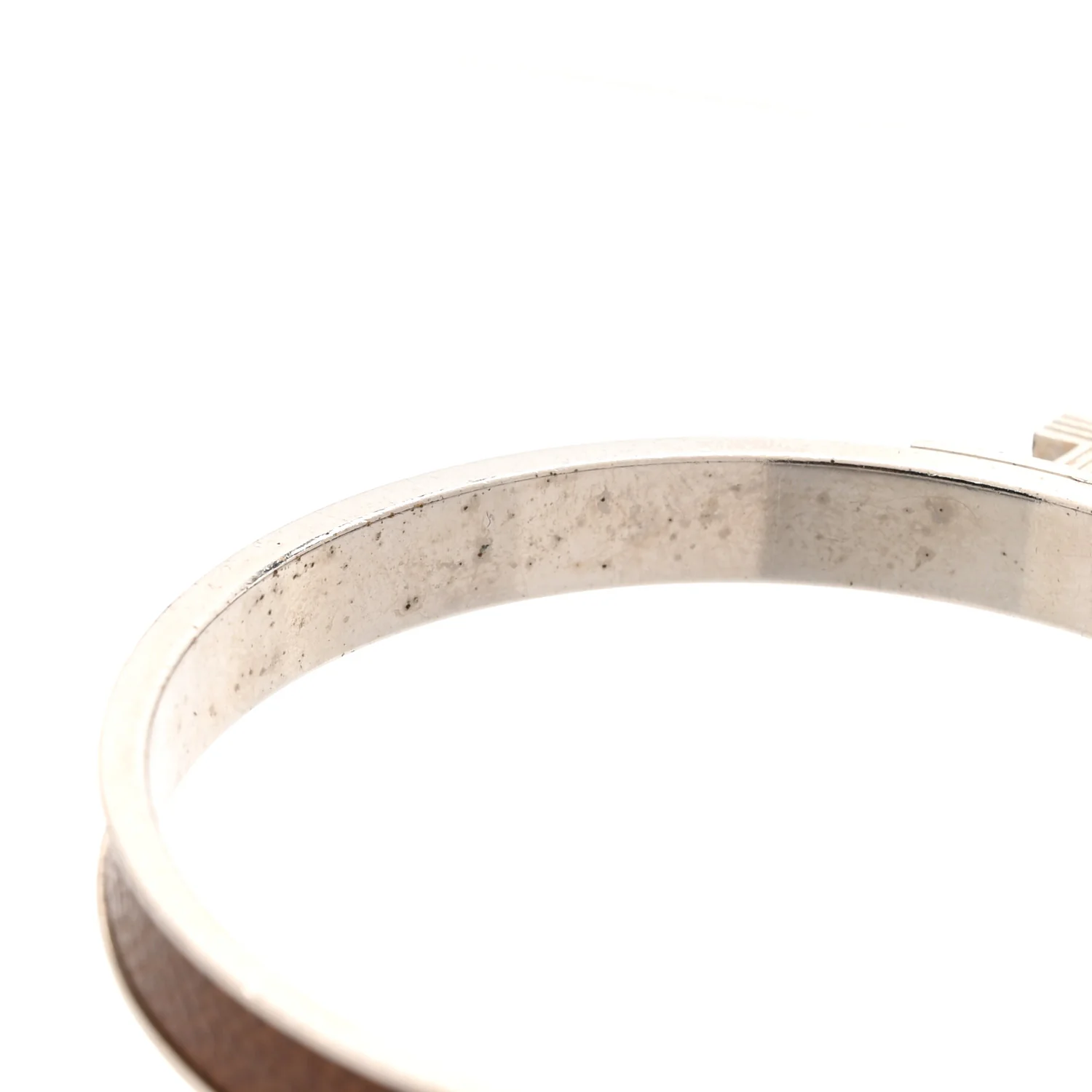 Lizard Kelly Lock Cadena Bracelet Brown - Image 6