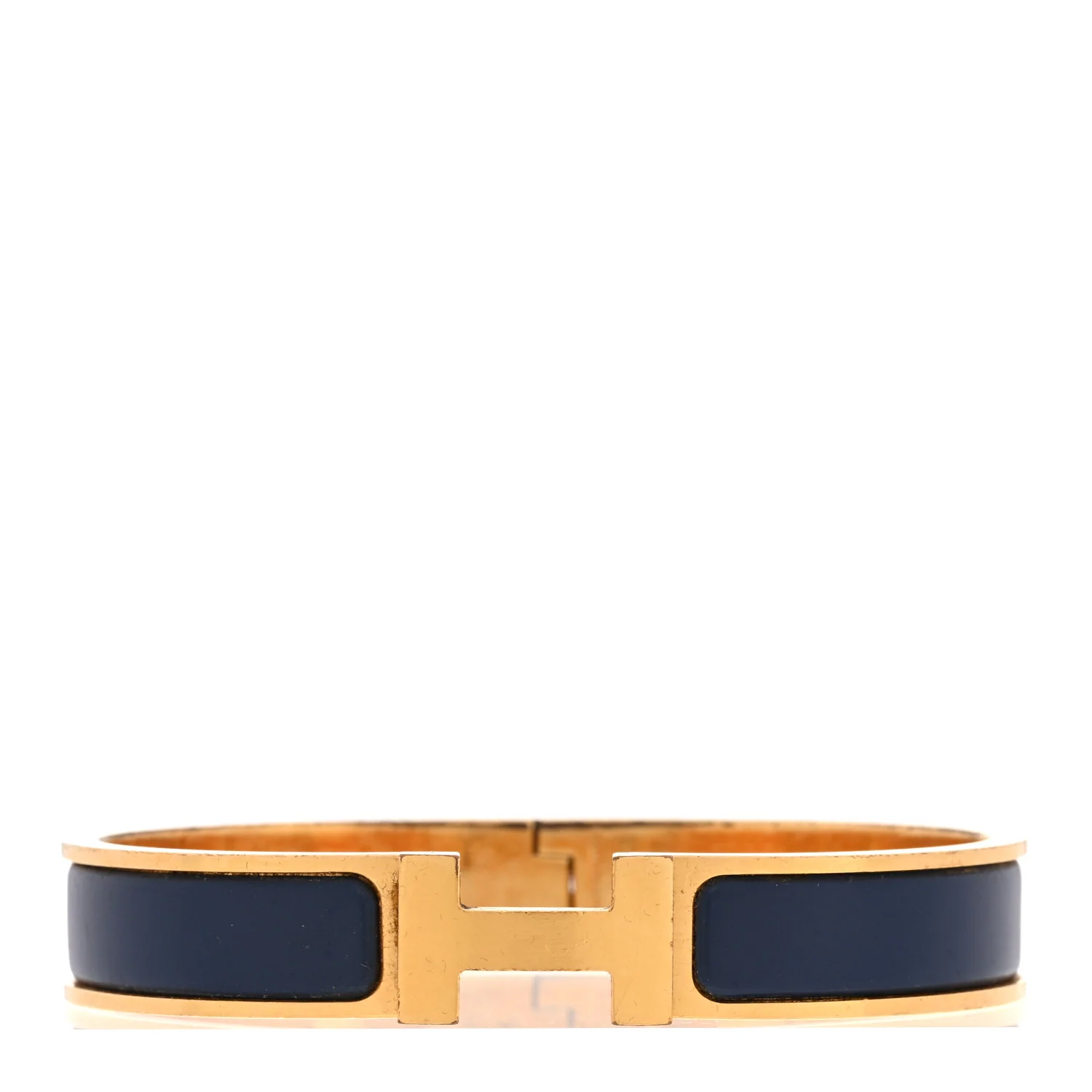 Matte Enamel Narrow Clic Clac HH Bracelet T4 Bleu Biarritz